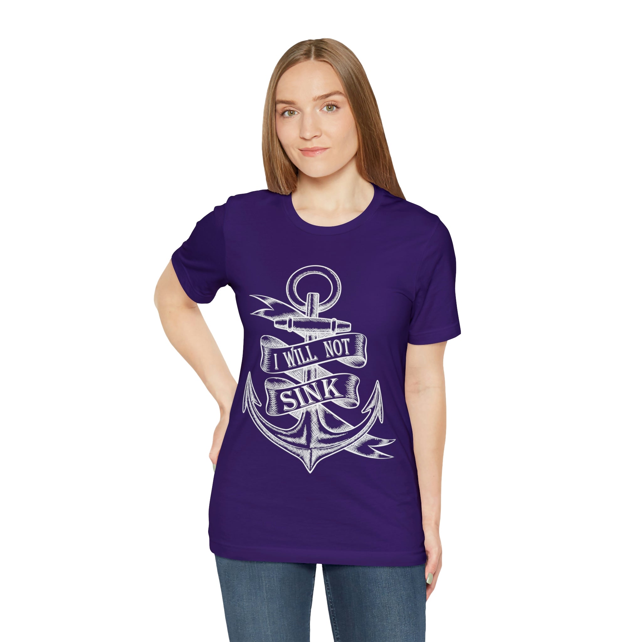 I Will Not Sink - Unisex Jersey Short Sleeve Tee