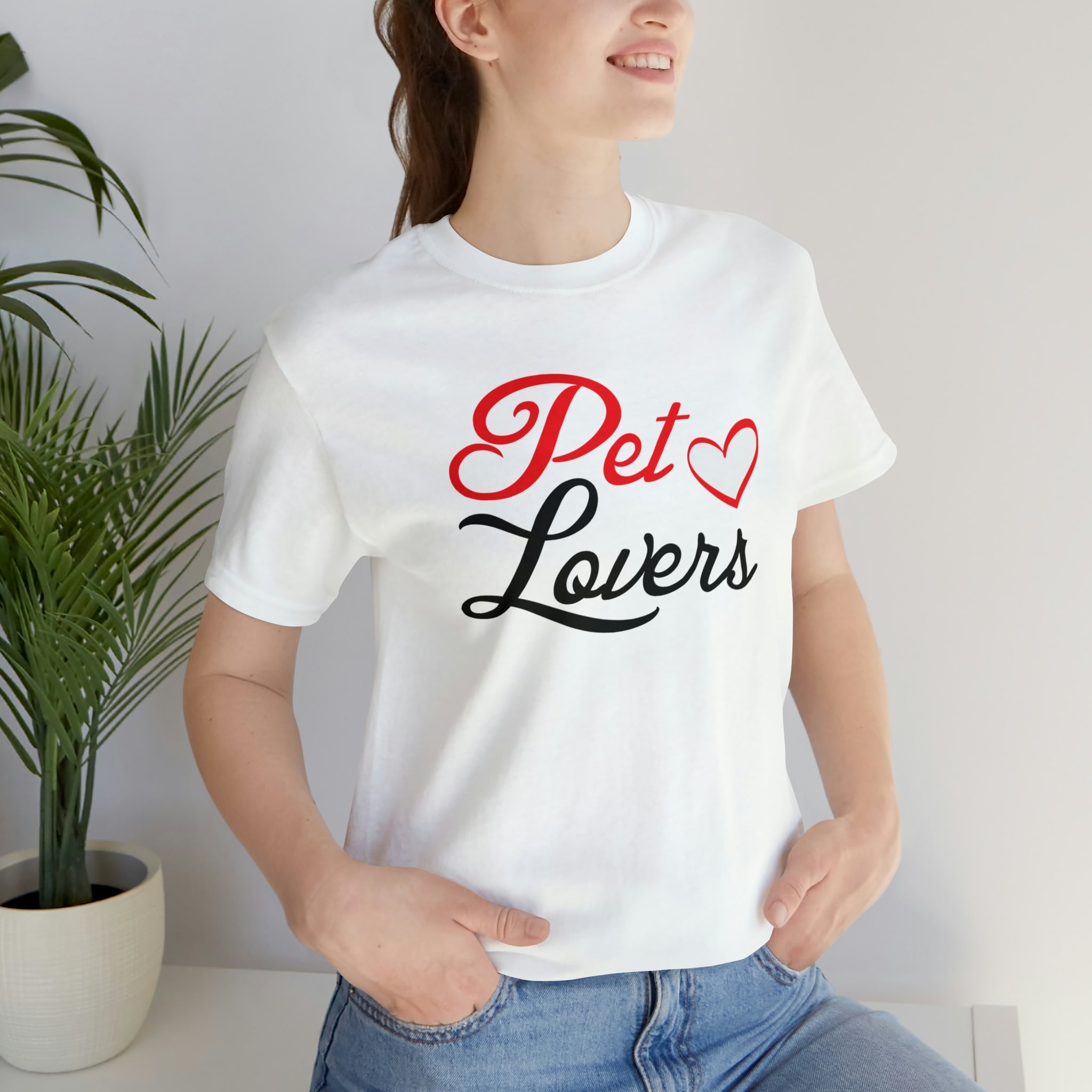 Pet Lovers - Unisex Jersey Short Sleeve Tee