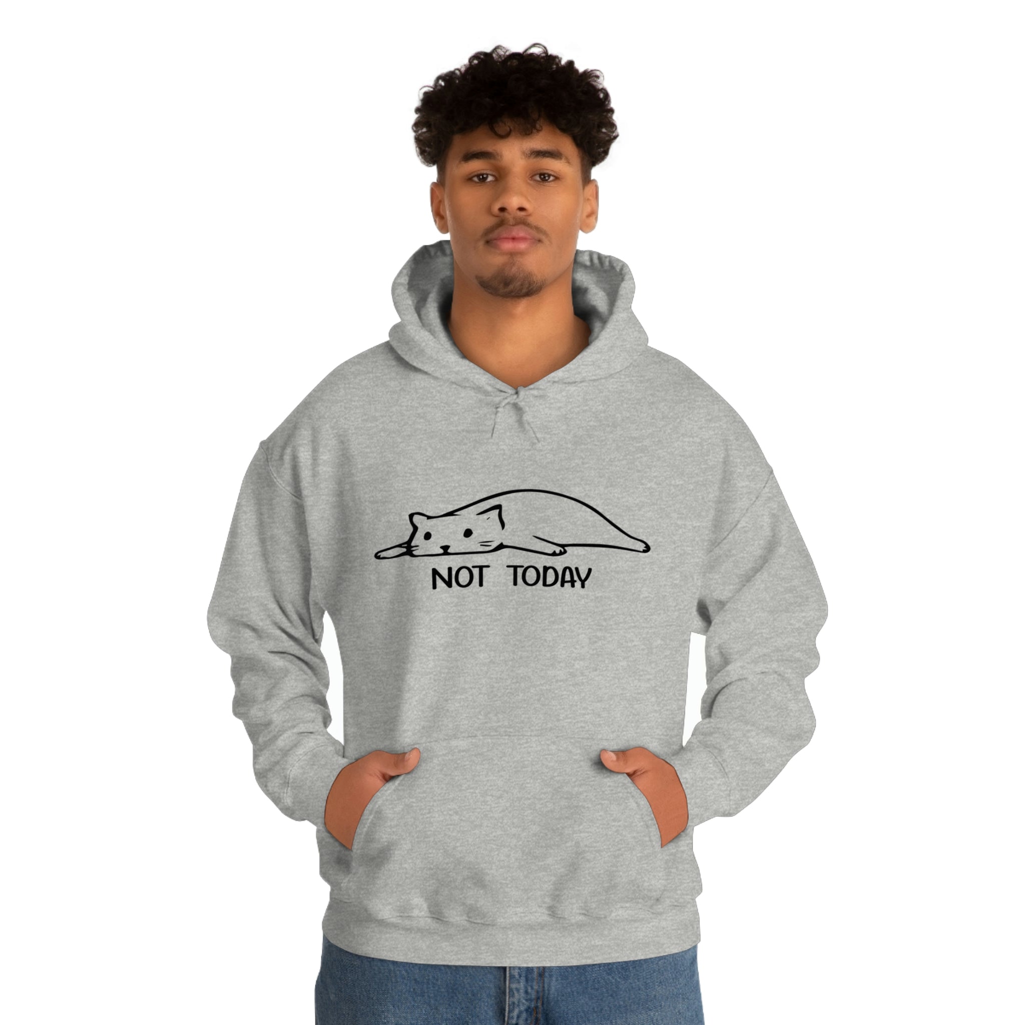 Not Today - Unisex Heavy Blend™ Hooded Sweatshirt