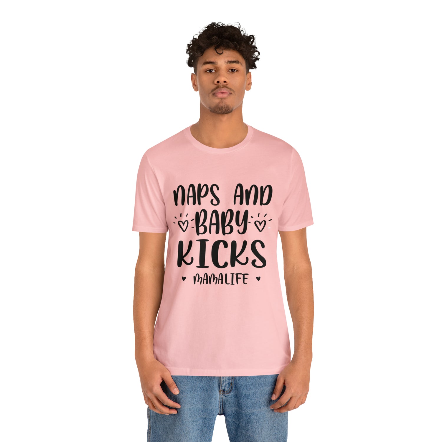 Naps & Baby Kicks - Unisex Jersey Short Sleeve Tee