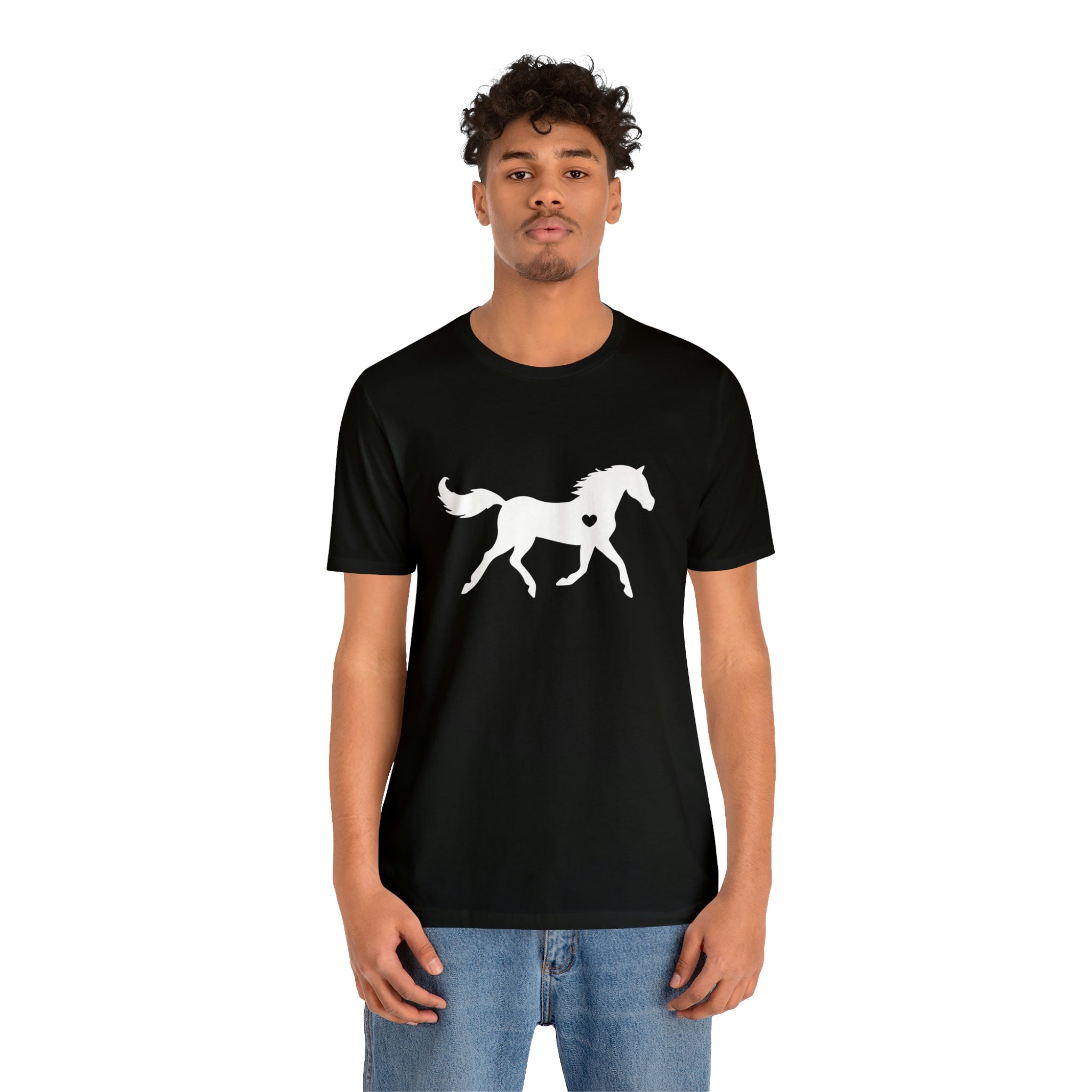Horse Heart - Unisex Jersey Short Sleeve Tee
