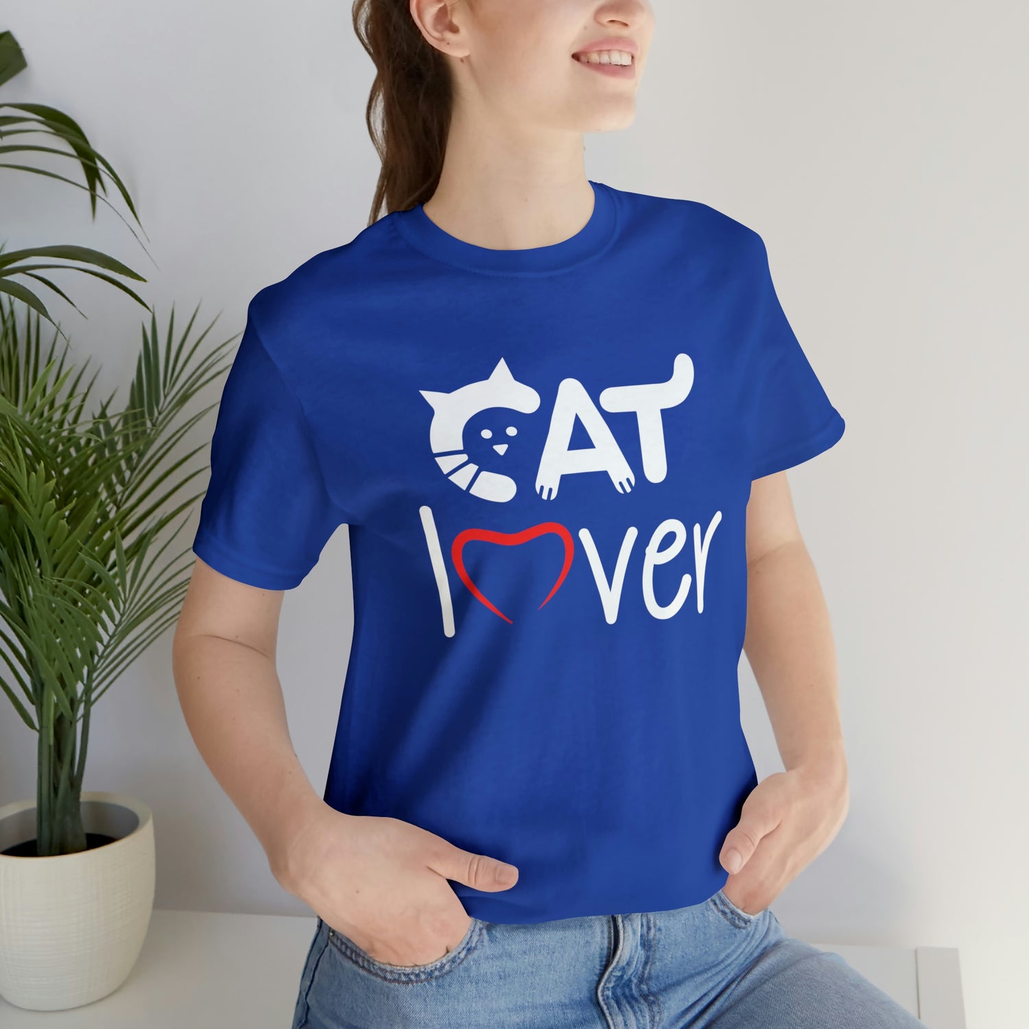Cat Lover - Unisex Jersey Short Sleeve Tee