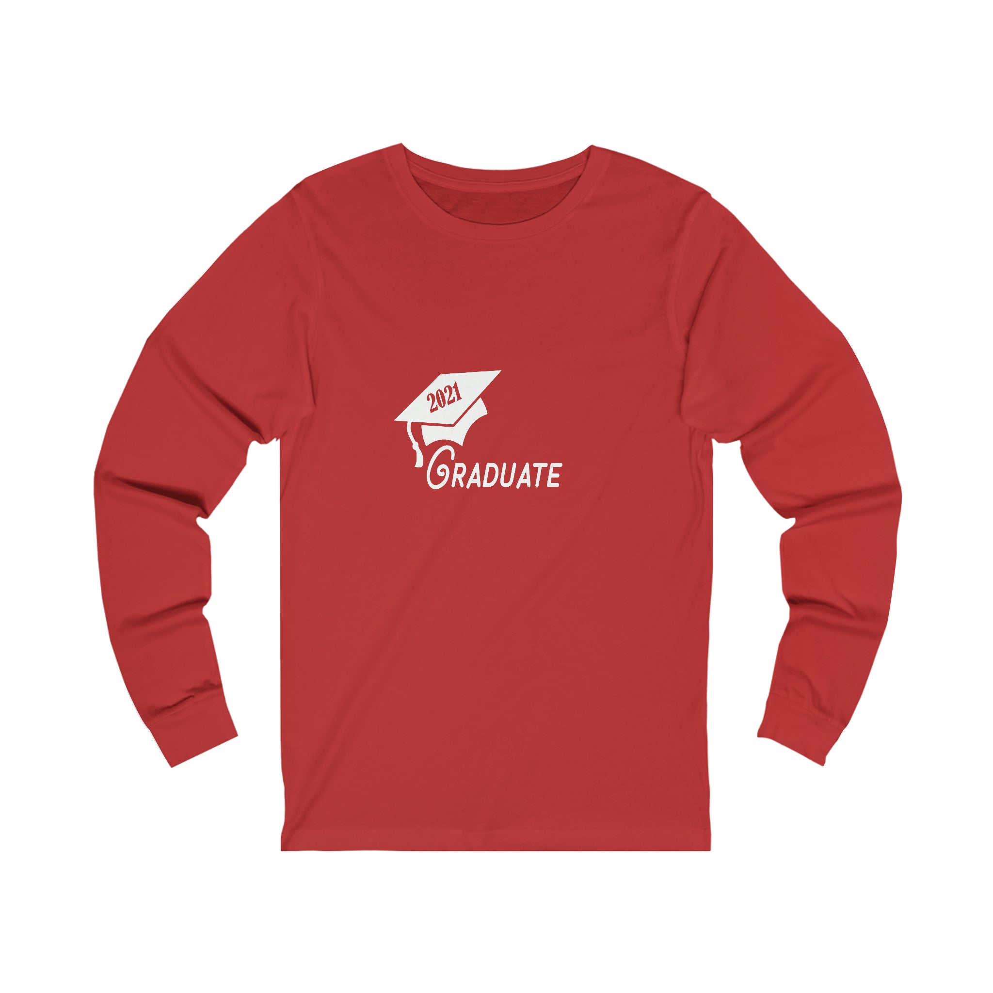 Graduate! Class Year Customizable - Unisex Jersey Long Sleeve Tee