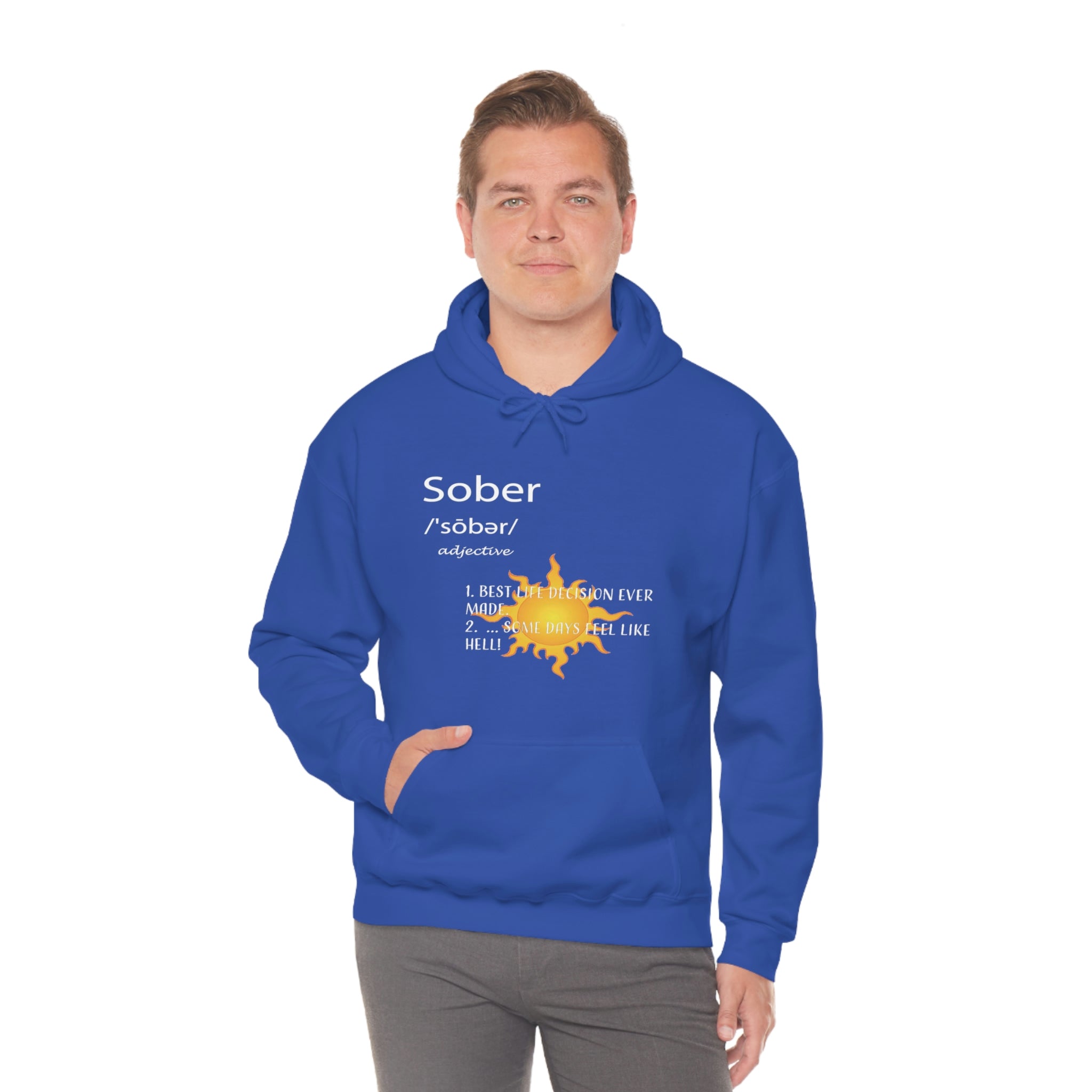 Sober - Unisex Heavy Blend™ Hooded Sweatshirt