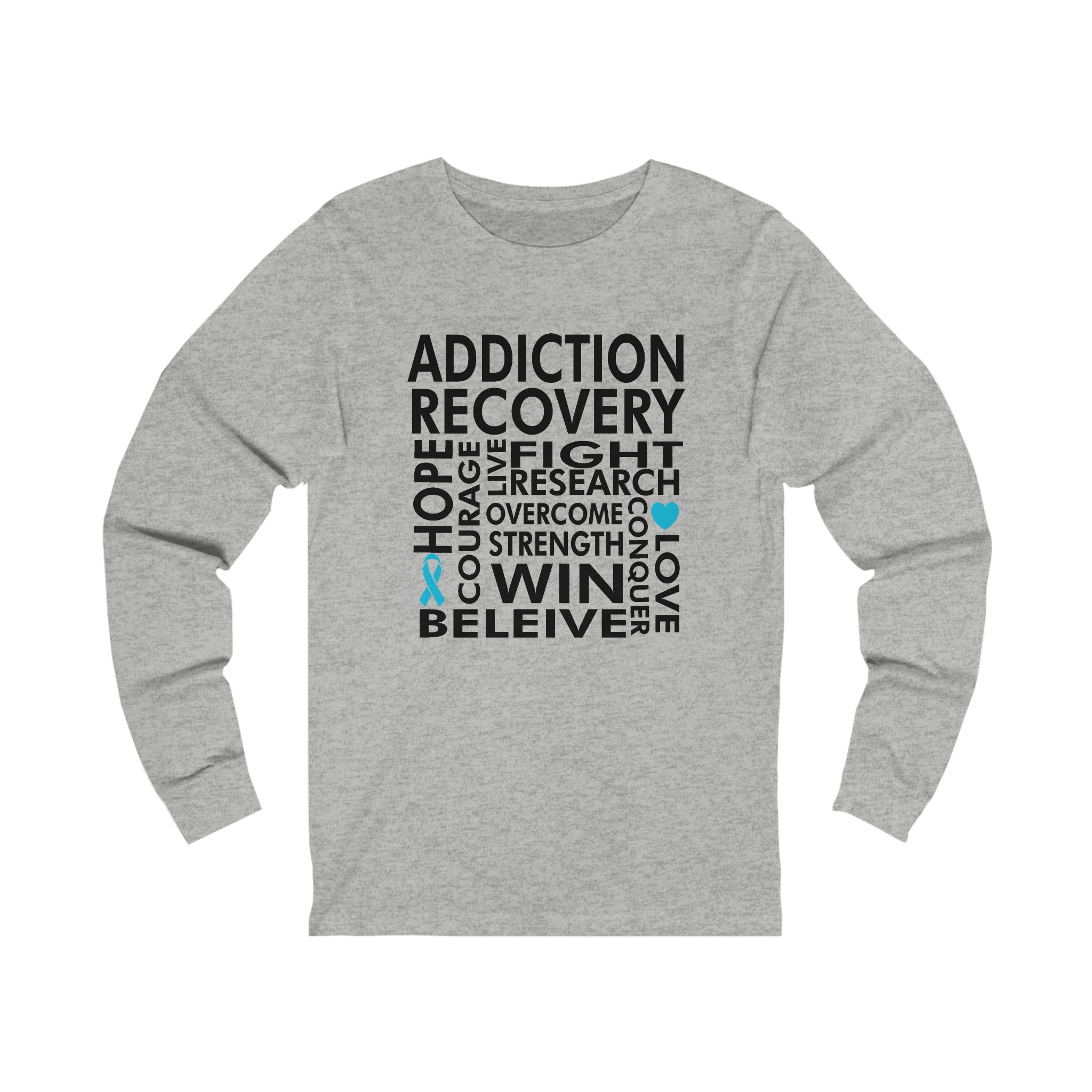 Addiction Recovery - Unisex Jersey Long Sleeve Tee