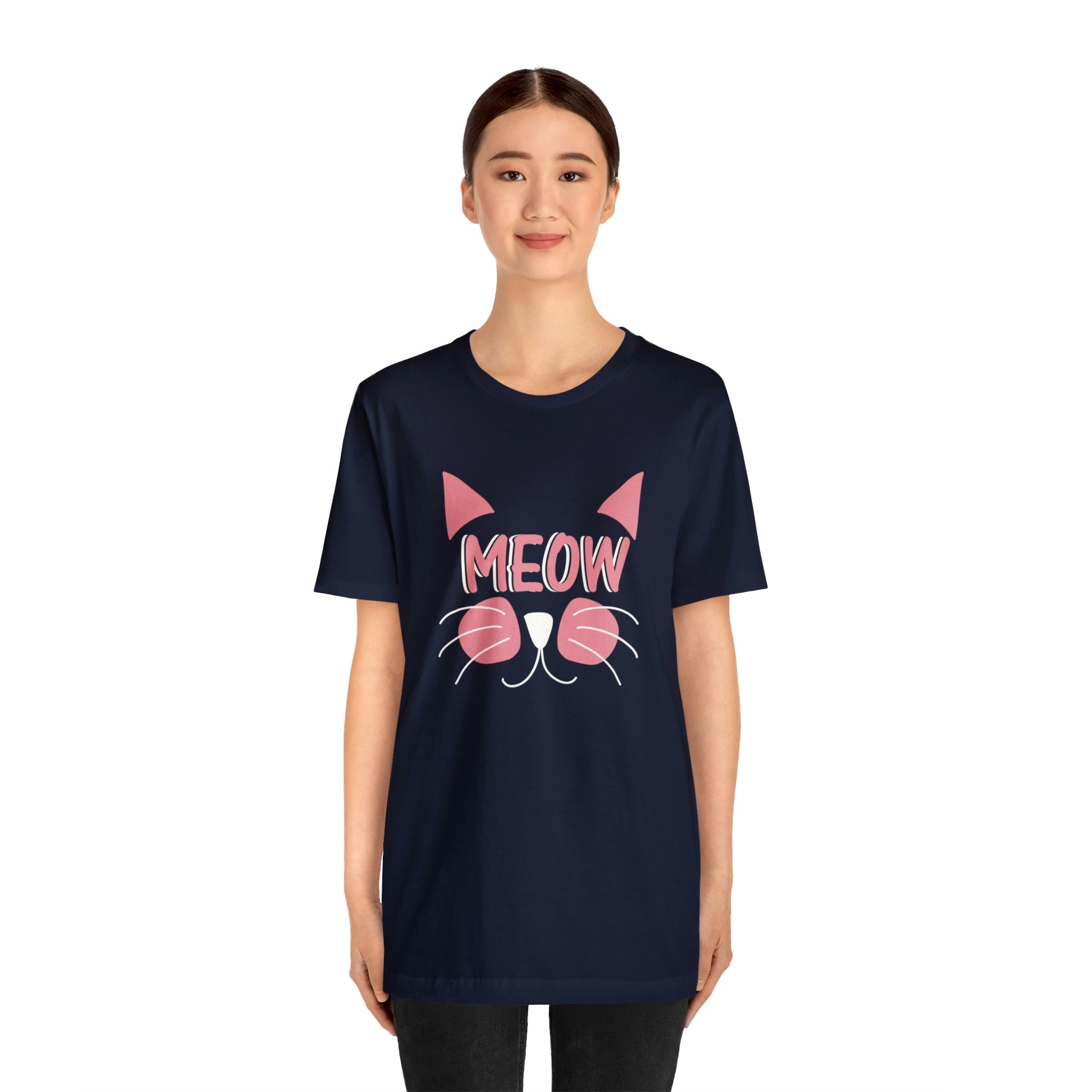Meow - Unisex Jersey Short Sleeve Tee