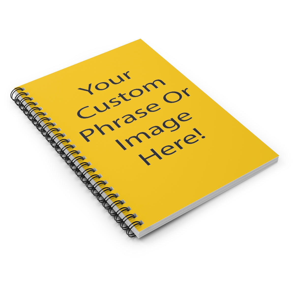 Custom - Spiral Notebook - Ruled Line