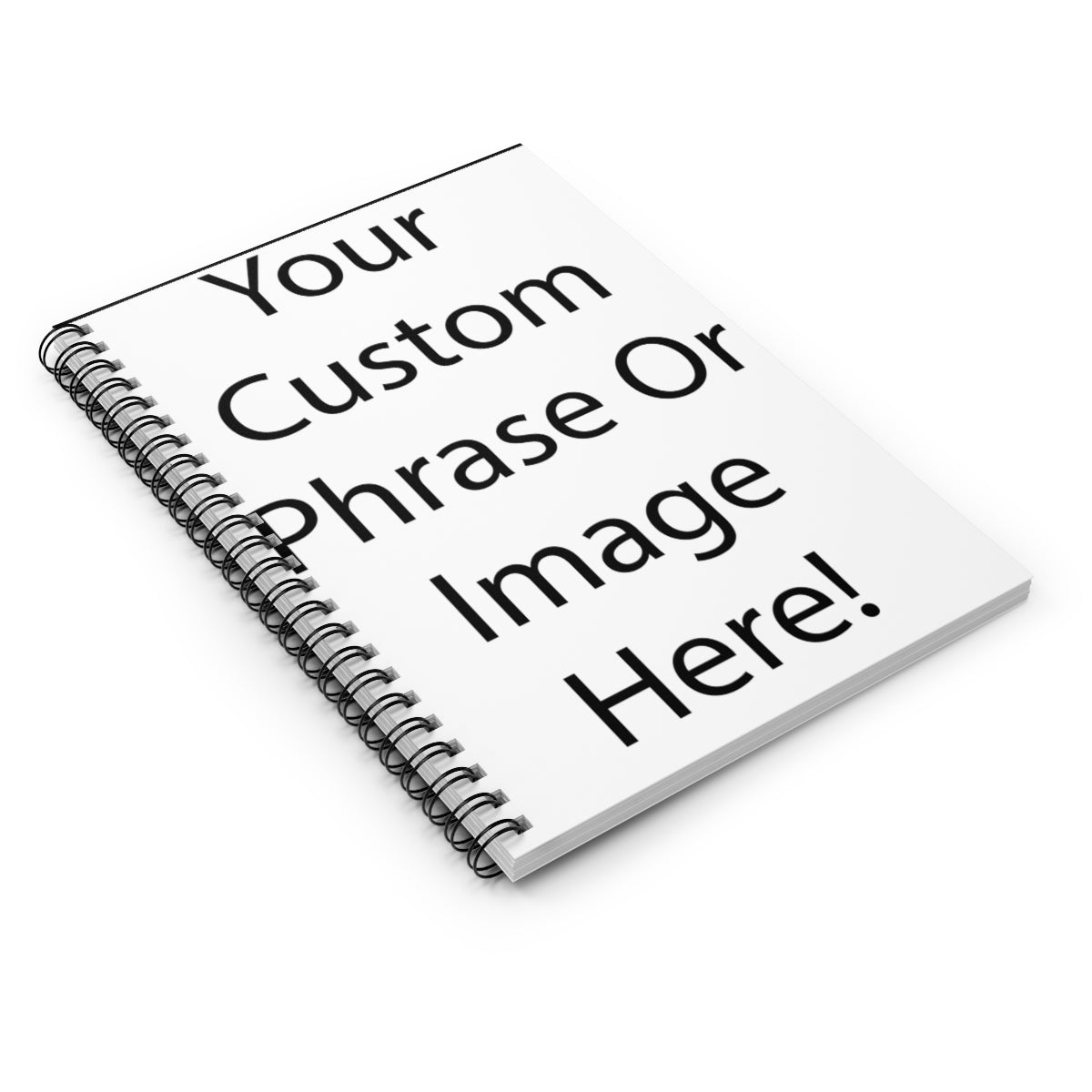 Custom - Spiral Notebook - Ruled Line
