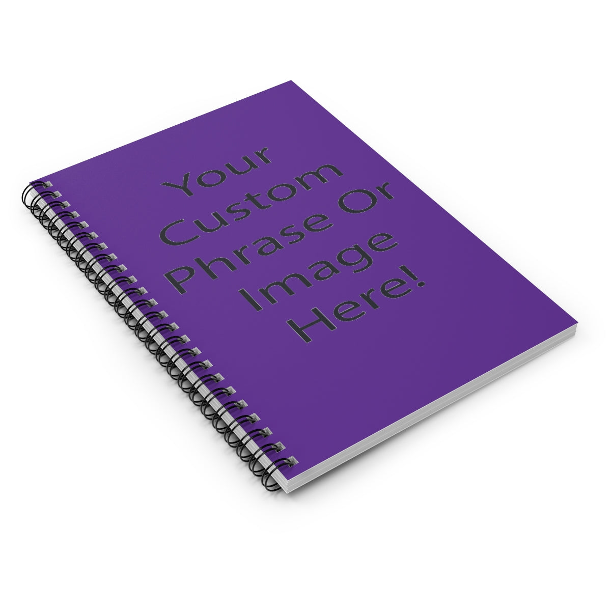Custom - Spiral Notebook - Ruled Line