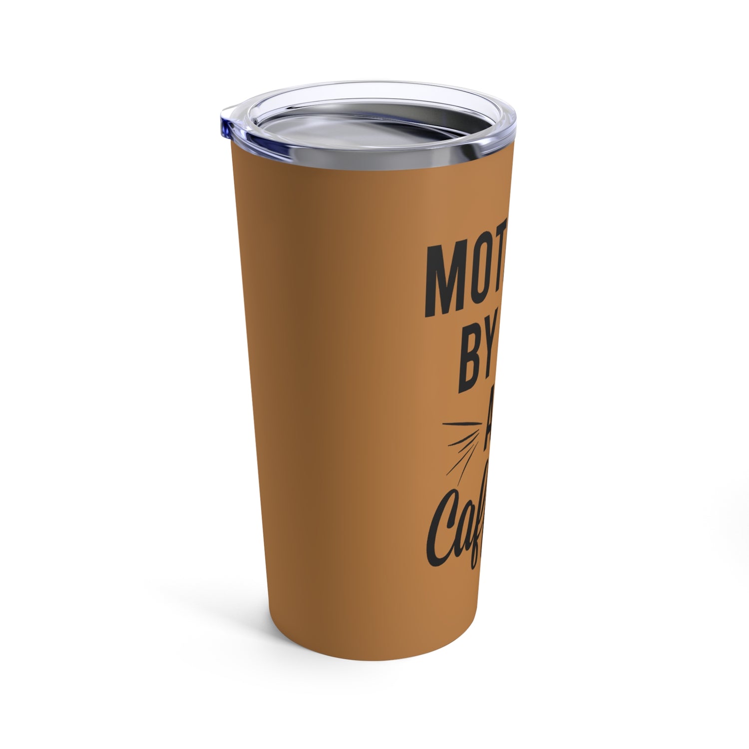 Motivated By Cats & Caffeine - Tumbler 20oz