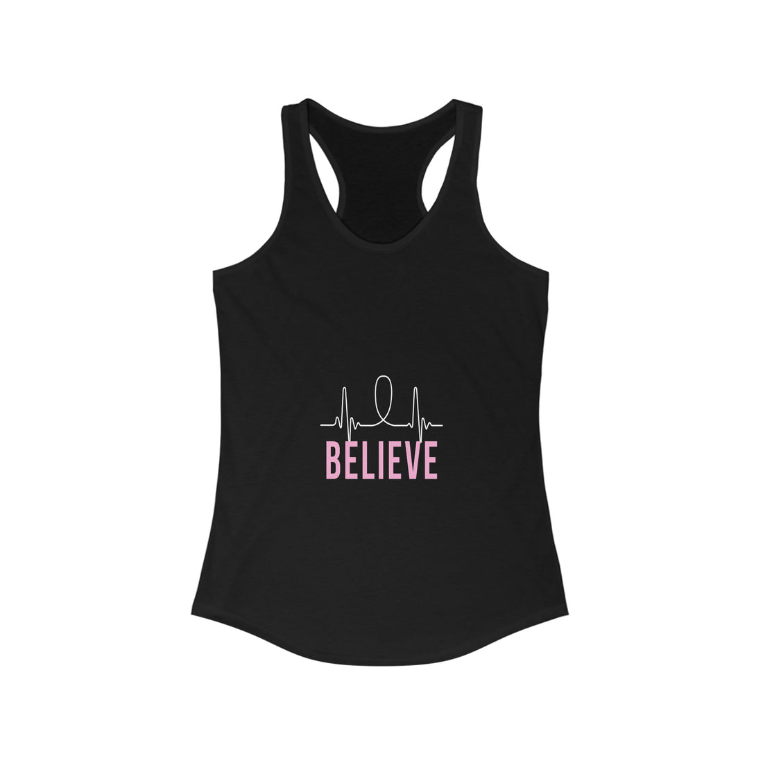 Believe - Racerback Tank Top