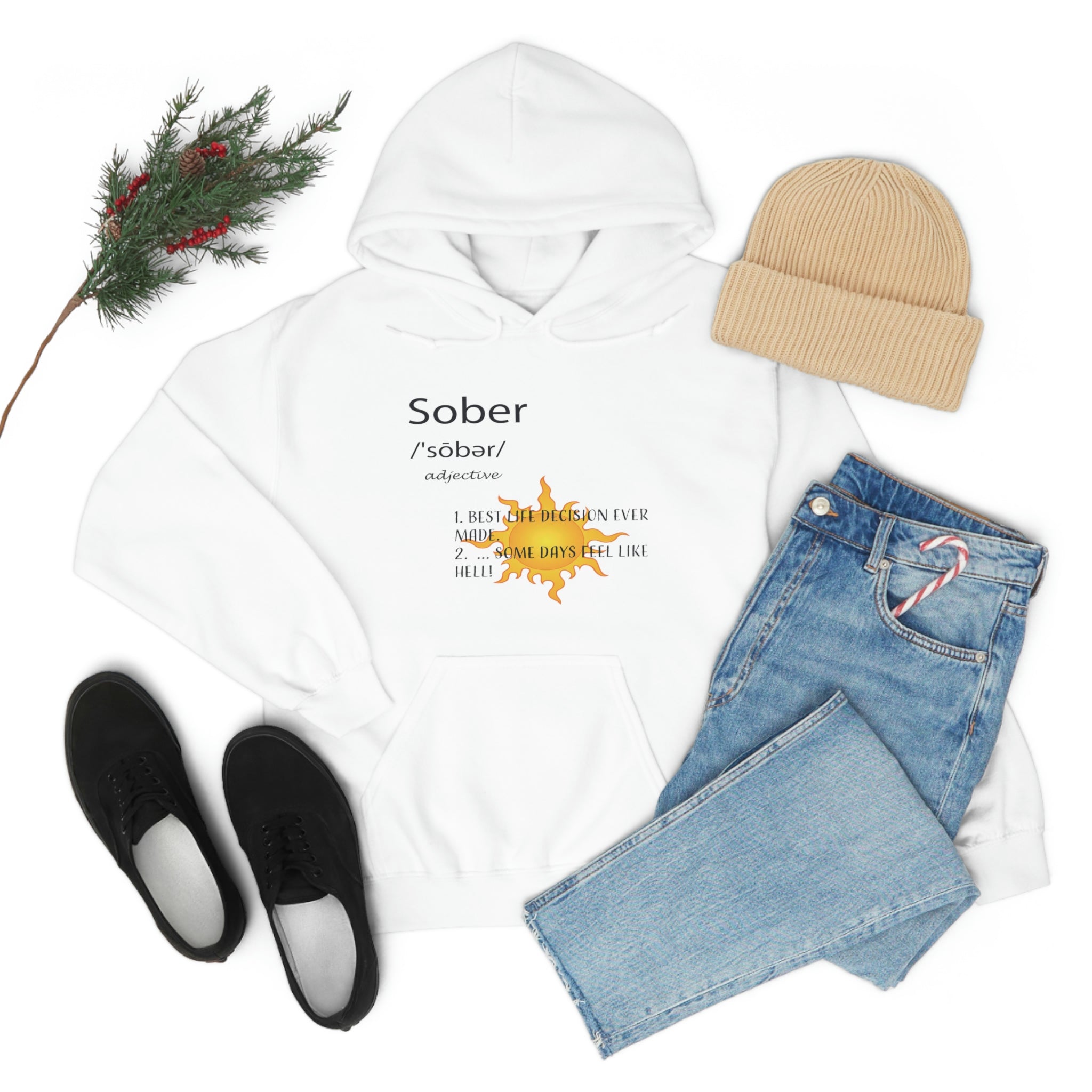 Sober - Unisex Heavy Blend™ Hooded Sweatshirt