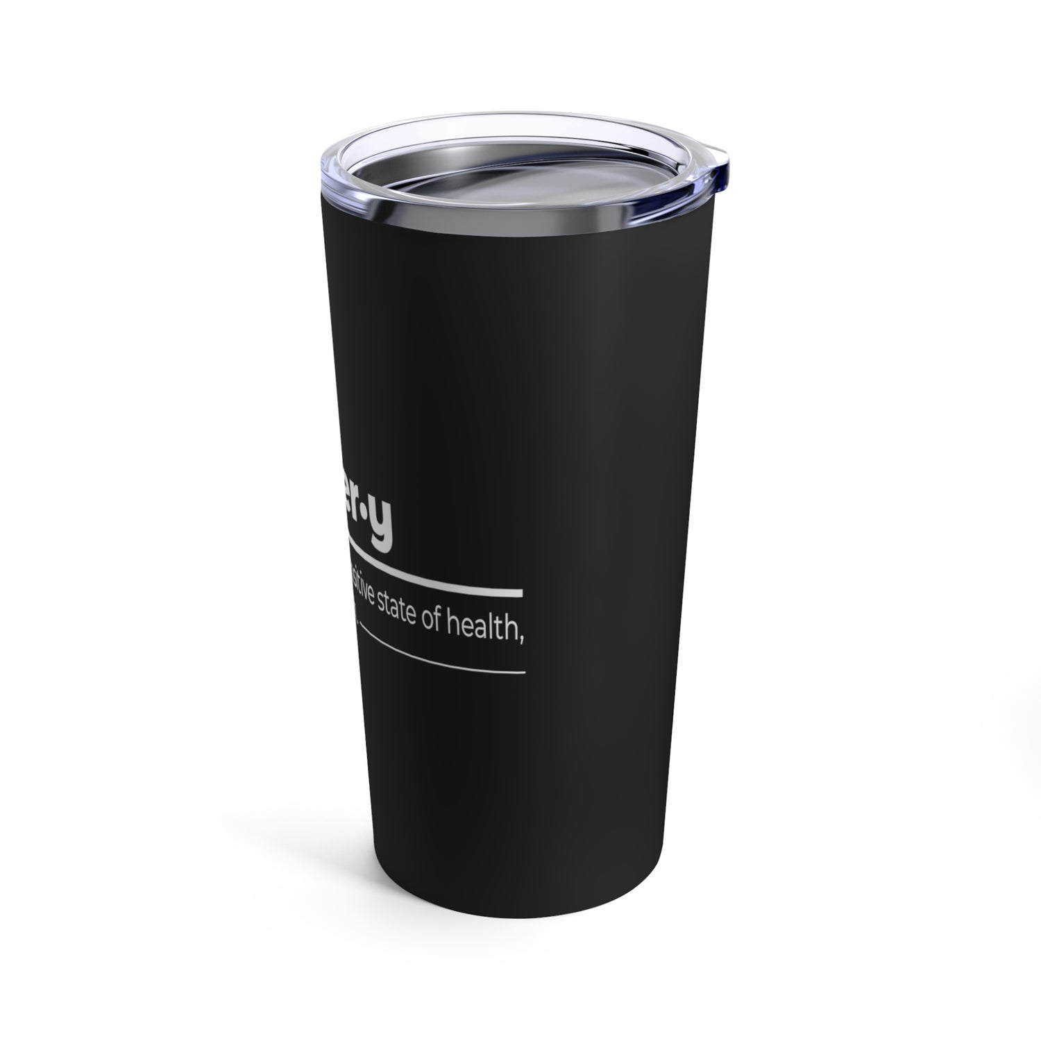 Recovery Definition - Tumbler 20oz