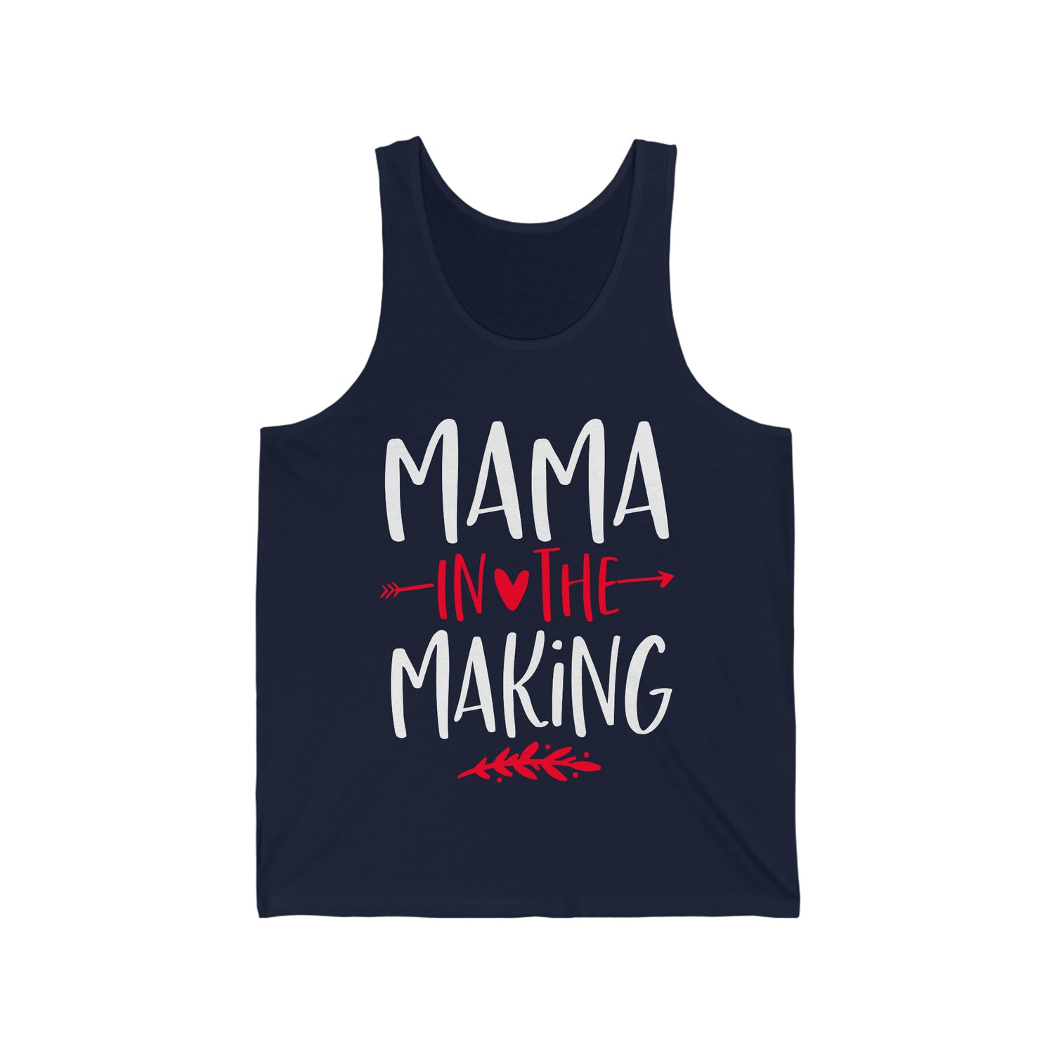 Mama In The Making - Unisex Jersey Tank Top