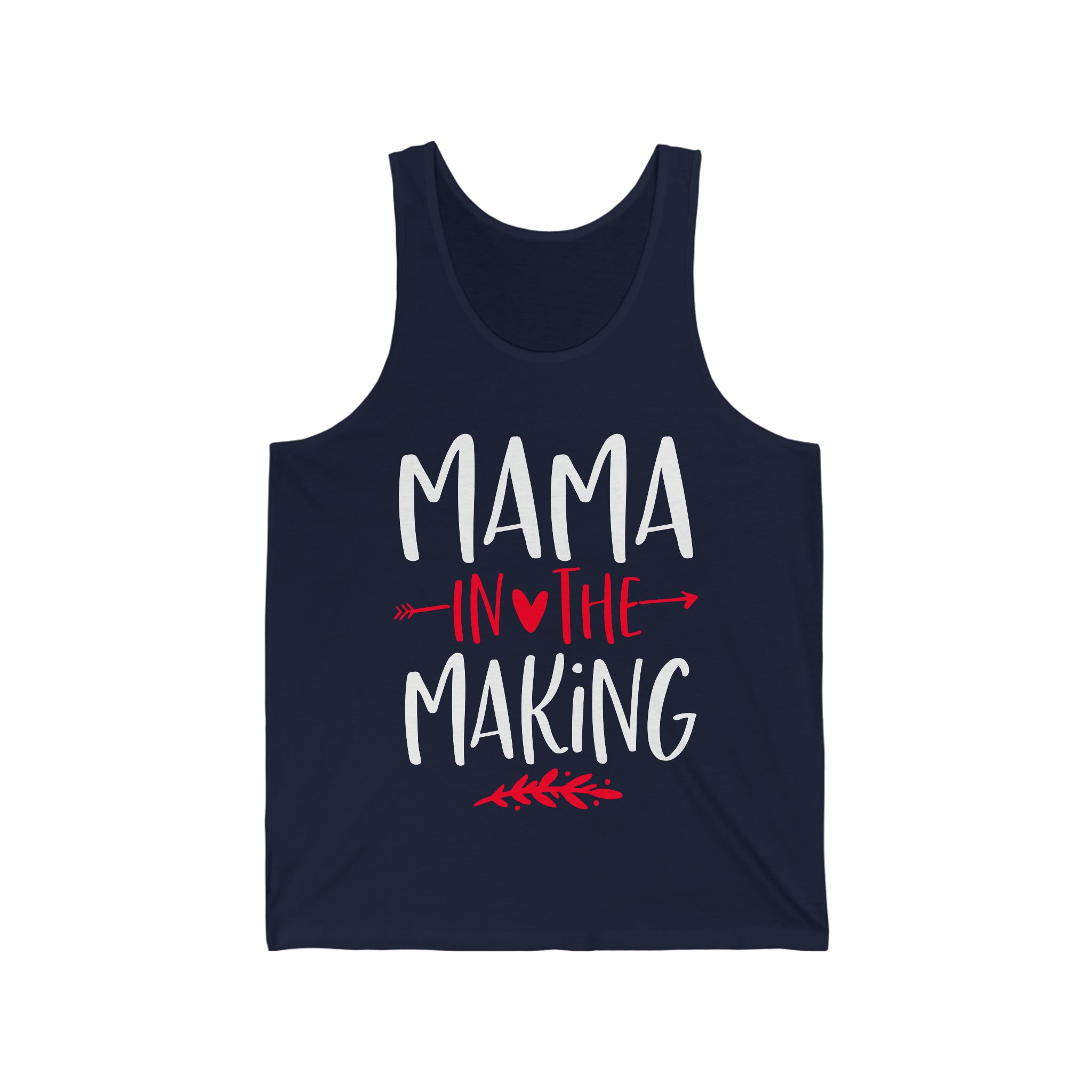 Mama In The Making - Unisex Jersey Tank Top
