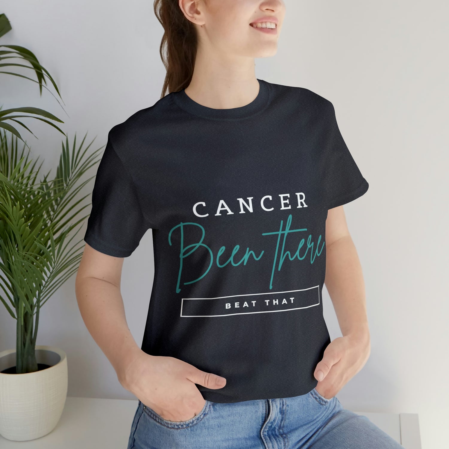 Cancer Been There Beat That - Unisex Jersey Short Sleeve Tee
