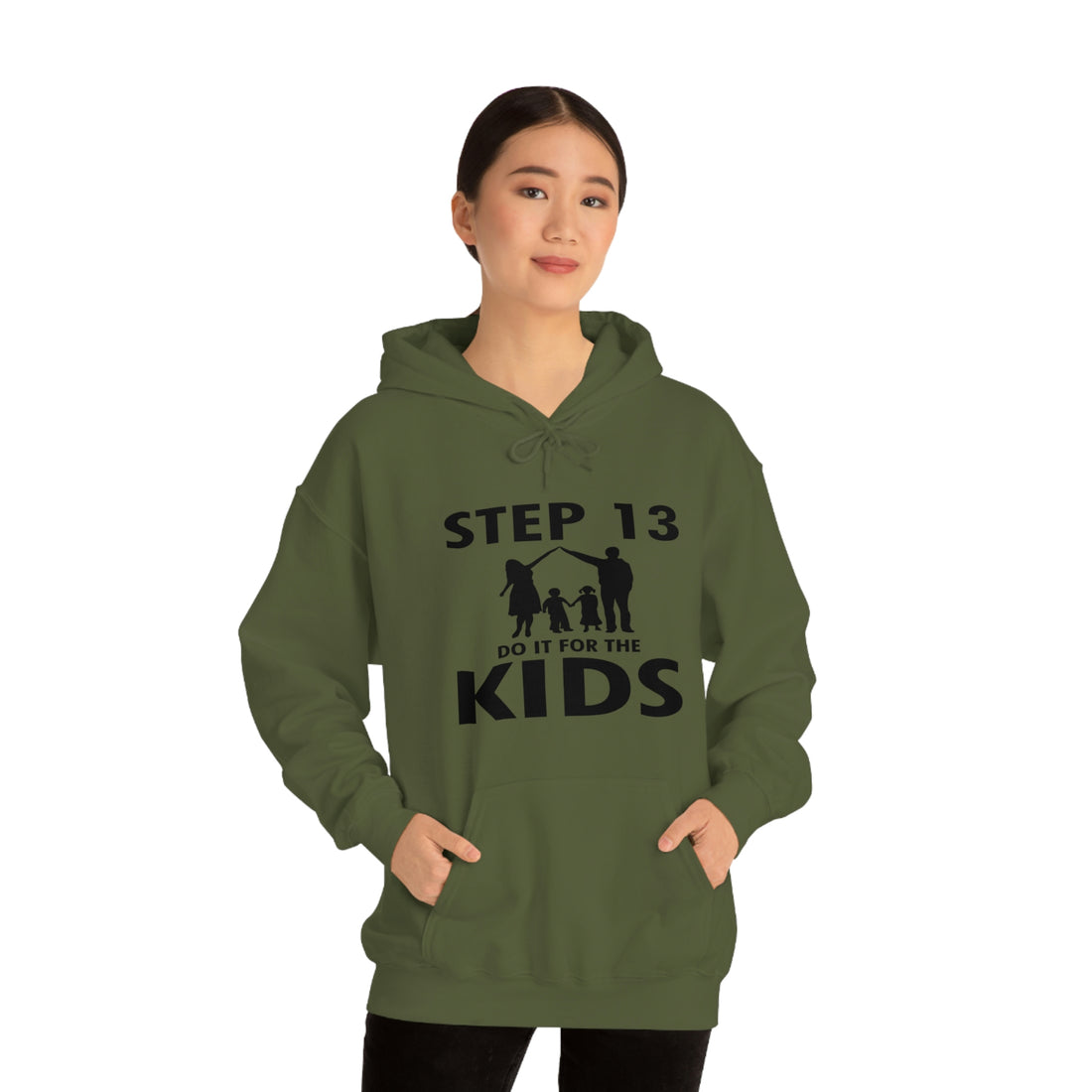 Step 13 Do It For The Kids - Unisex Heavy Blend™ Hooded Sweatshirt