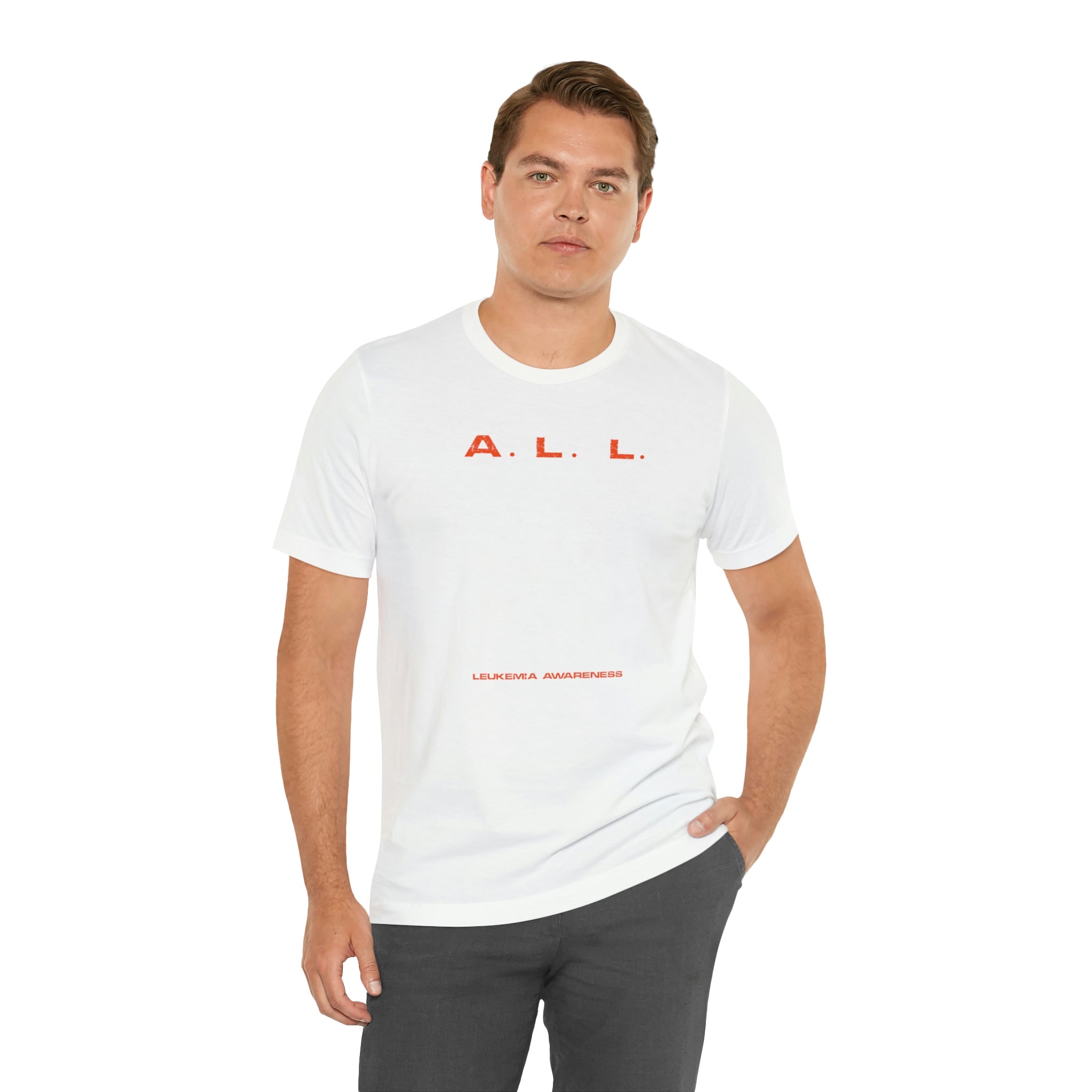 A.L.L. Always Live Life Leukemia Awareness- Unisex Jersey Short Sleeve Tee