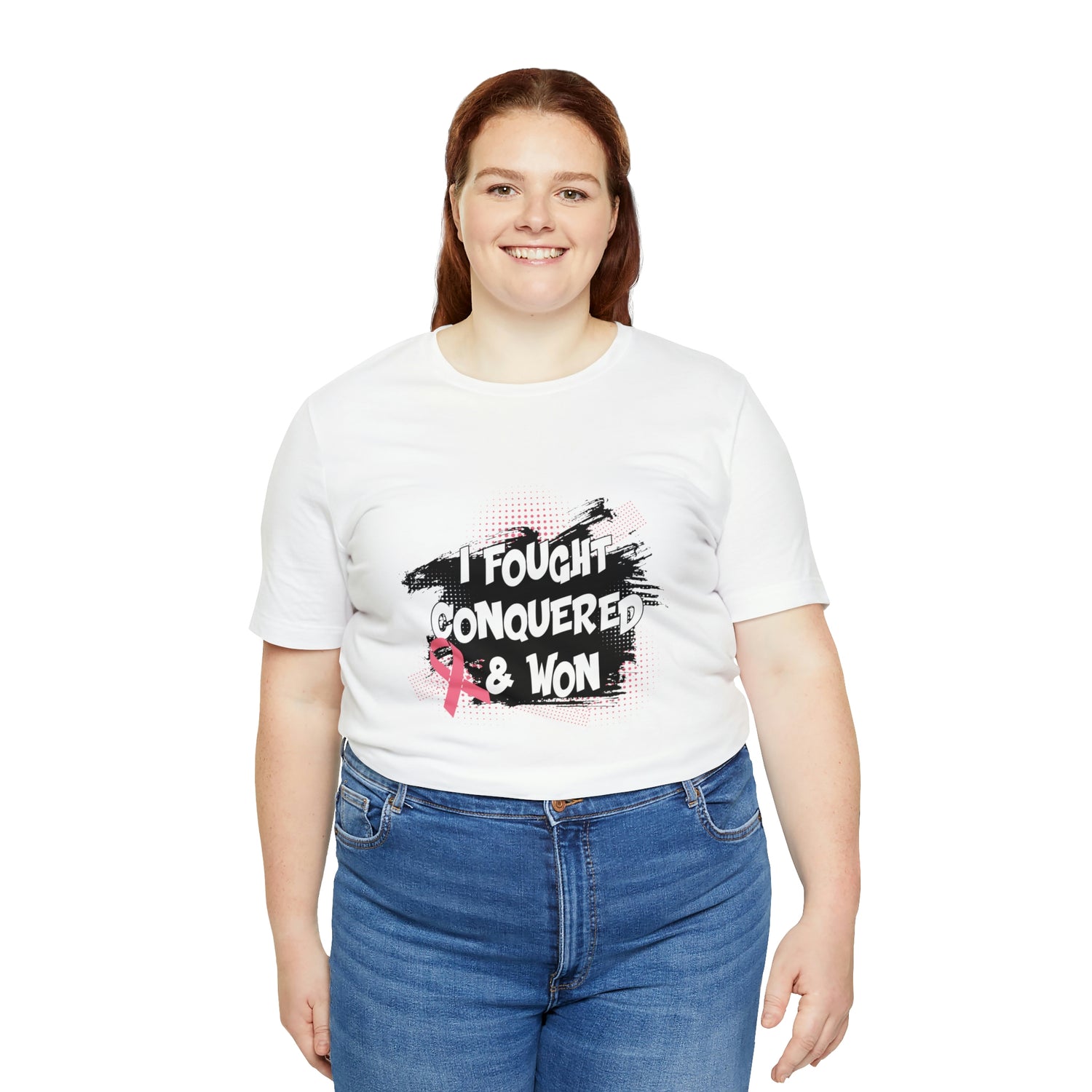 I Fought Conquered & Won - Unisex Jersey Short Sleeve Tee