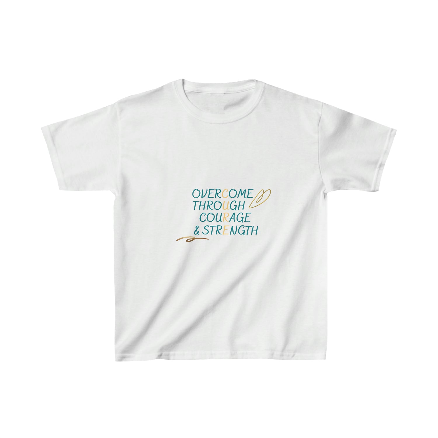 Overcome Through Courage and Strength - Kid&