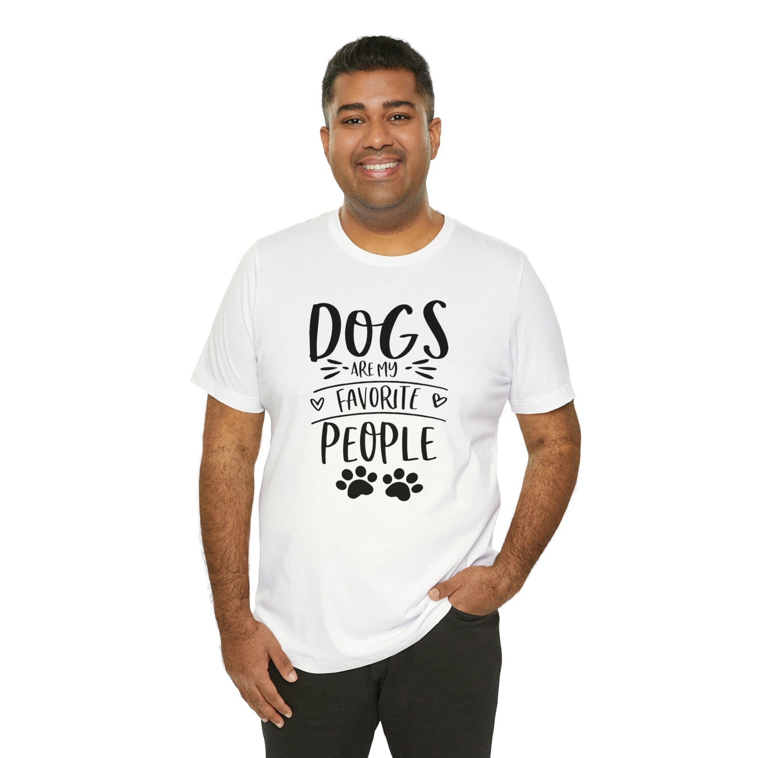 Dogs Are My Favorite People - Unisex Jersey Short Sleeve Tee