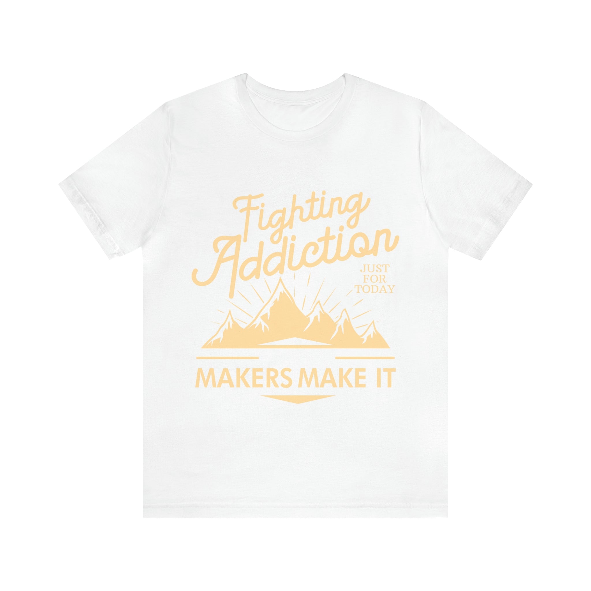 Fighting Addiction - Unisex Jersey Short Sleeve Tee
