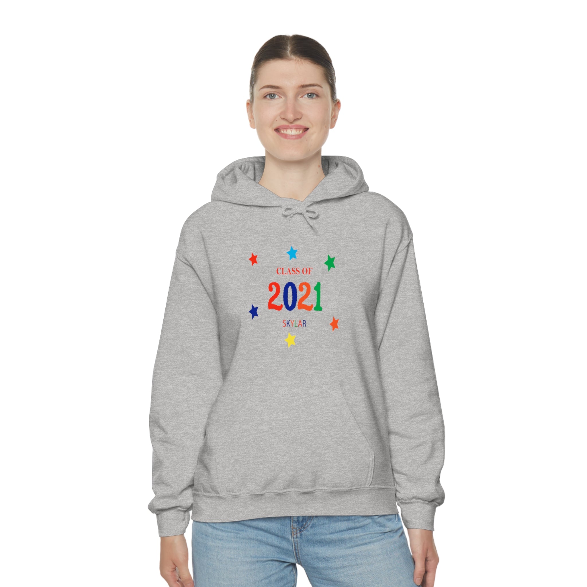 Class of ... with Year & Name Customizable - Unisex Heavy Blend™ Hooded Sweatshirt