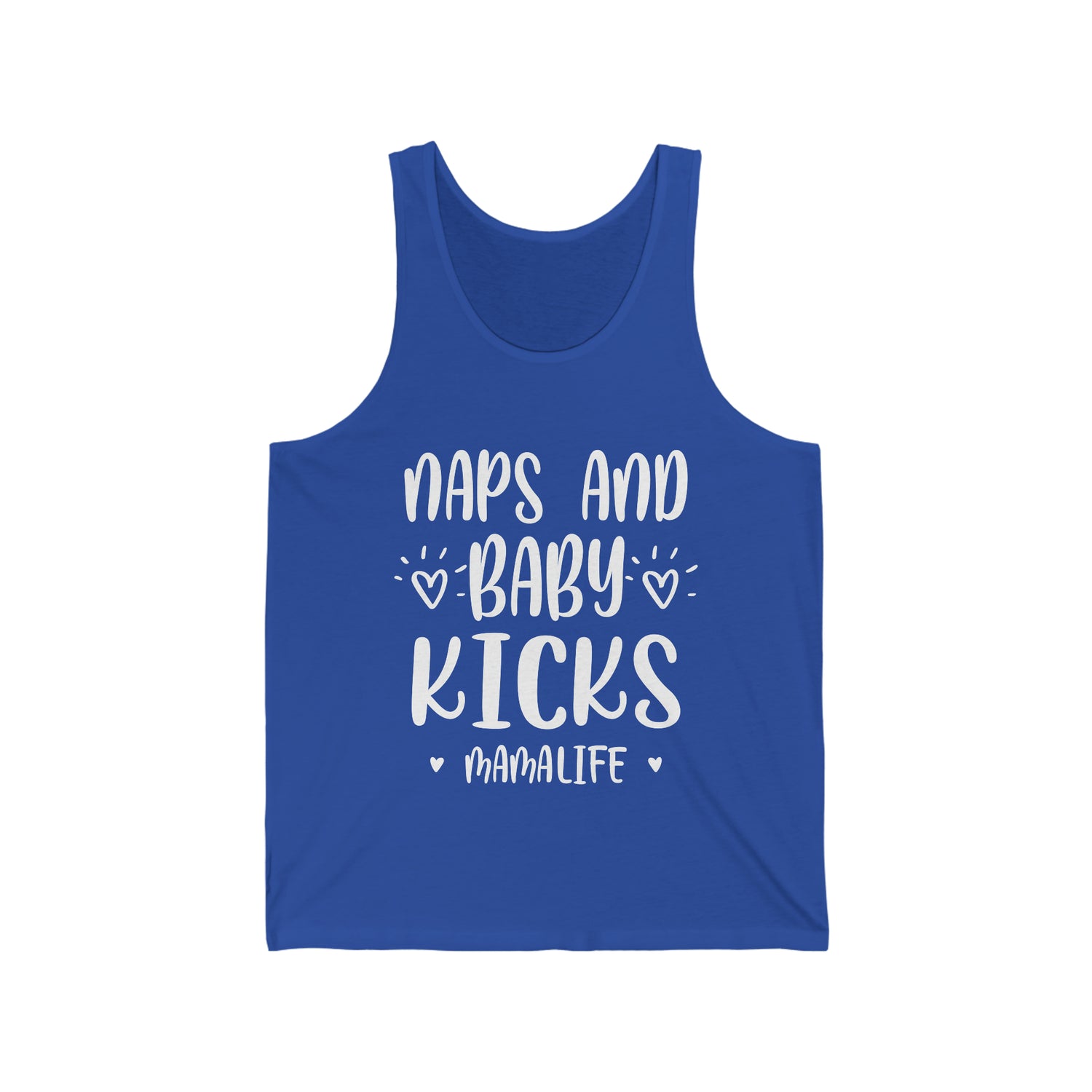 Naps & Baby Kicks - Unisex Jersey Tank Top