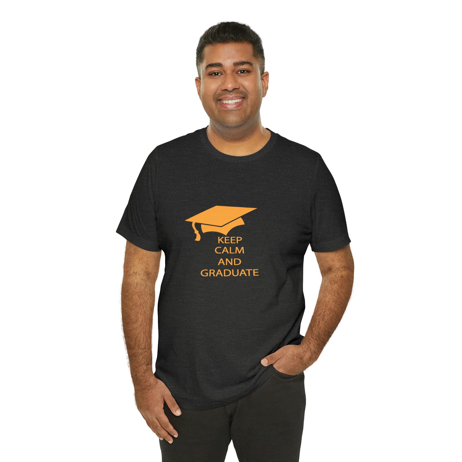 Keep Calm And Graduate - Unisex Jersey Short Sleeve Tee