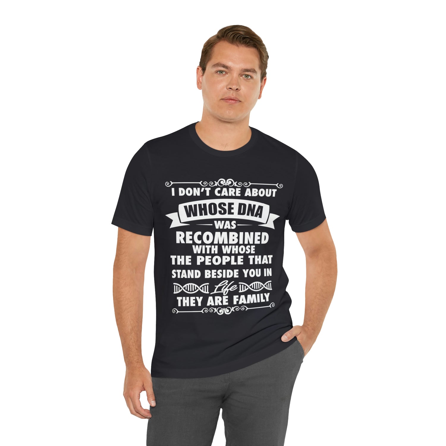 Stand beside you are Family - Unisex Jersey Short Sleeve Tee