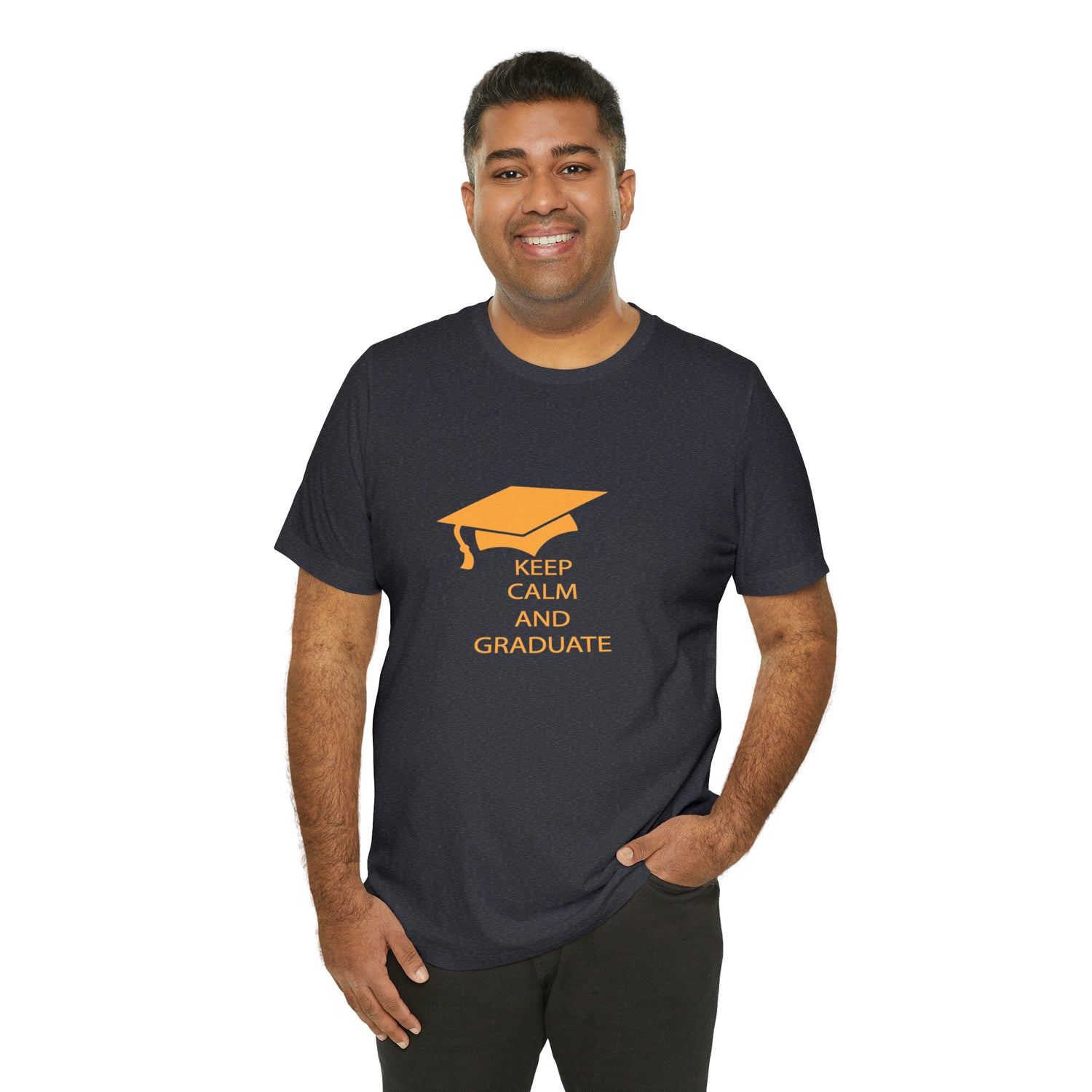 Keep Calm And Graduate - Unisex Jersey Short Sleeve Tee