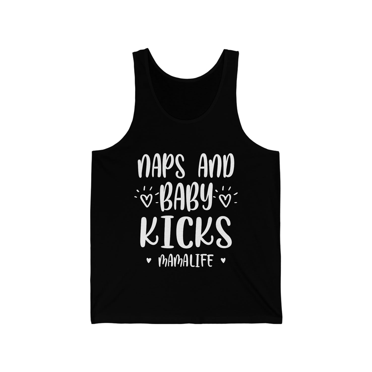 Naps & Baby Kicks - Unisex Jersey Tank Top