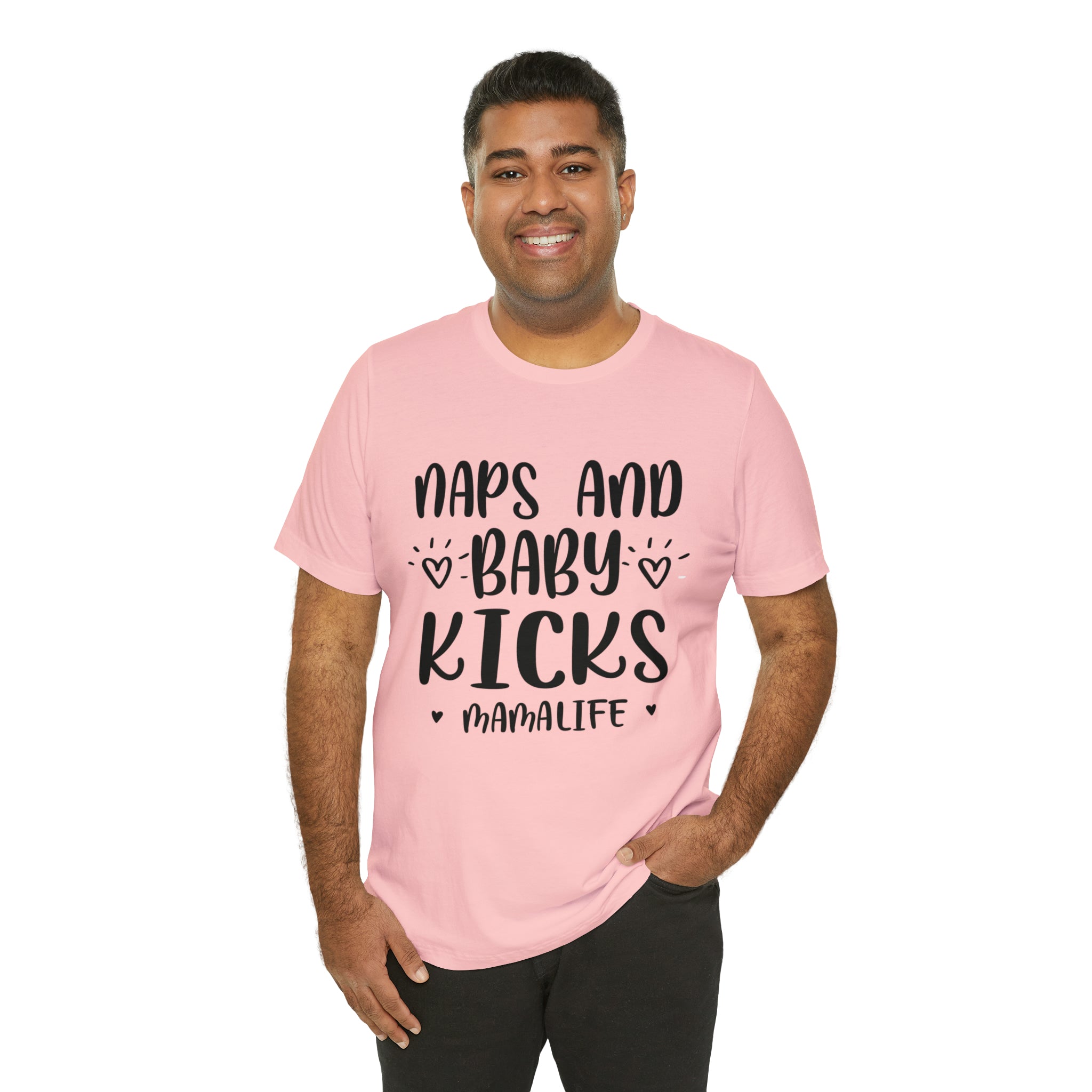 Naps & Baby Kicks - Unisex Jersey Short Sleeve Tee