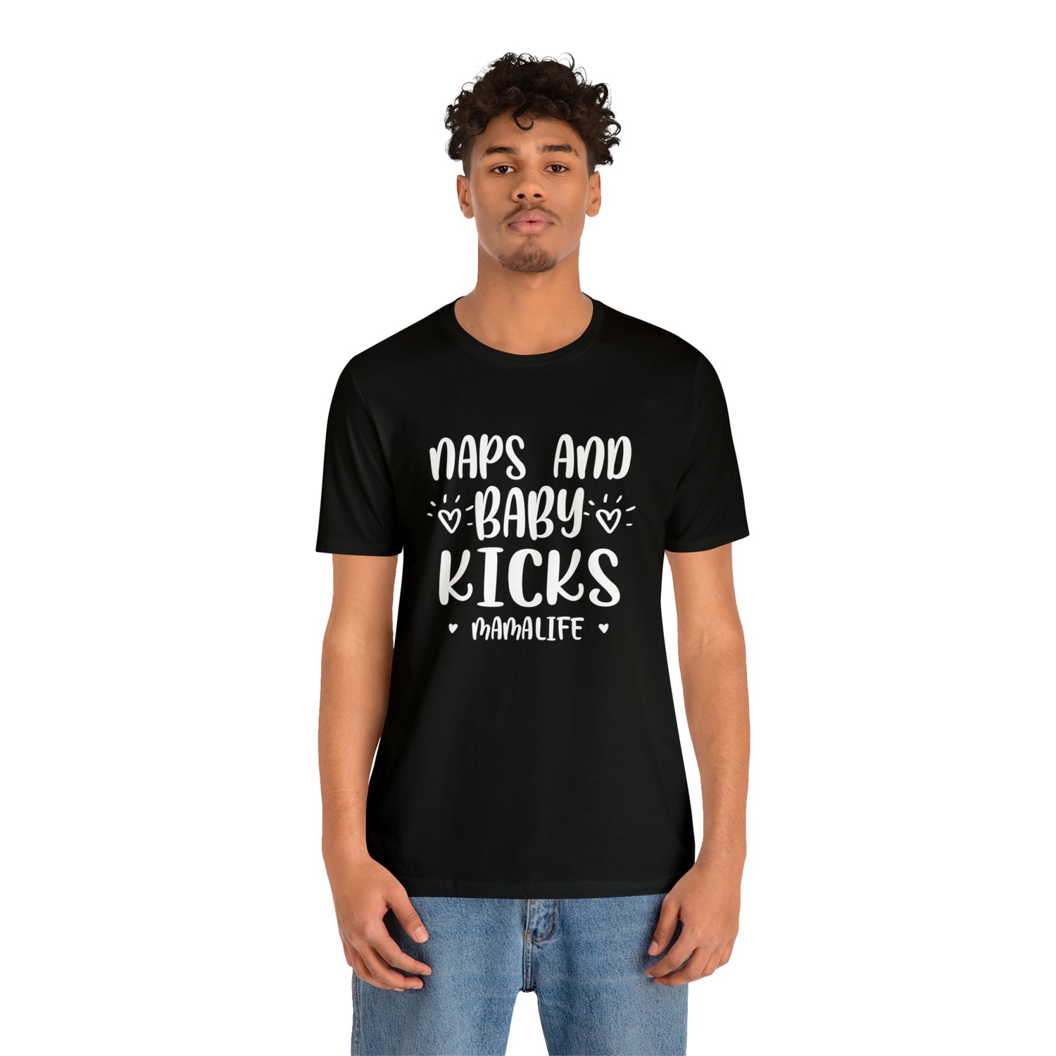 Naps & Baby Kicks - Unisex Jersey Short Sleeve Tee