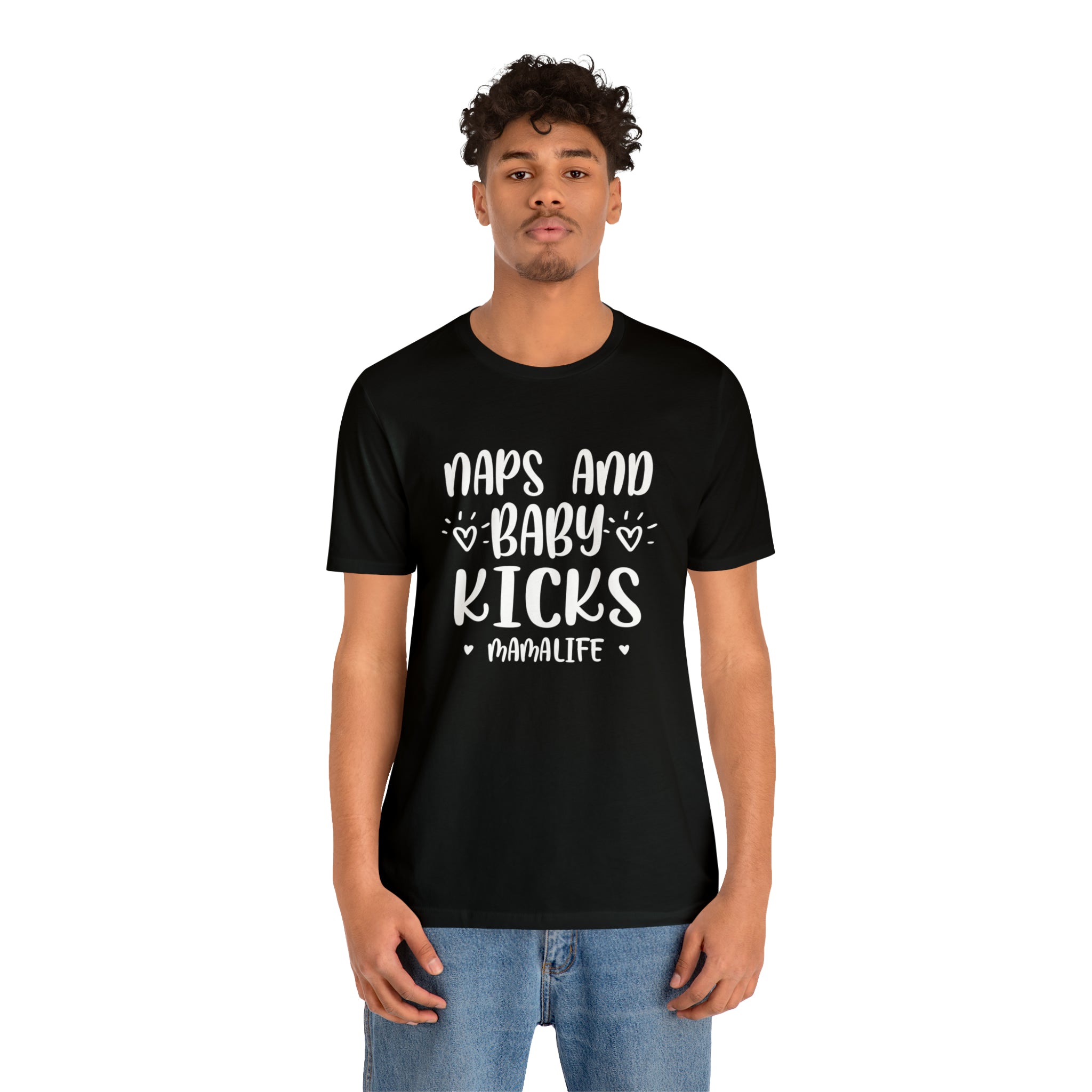 Naps & Baby Kicks - Unisex Jersey Short Sleeve Tee