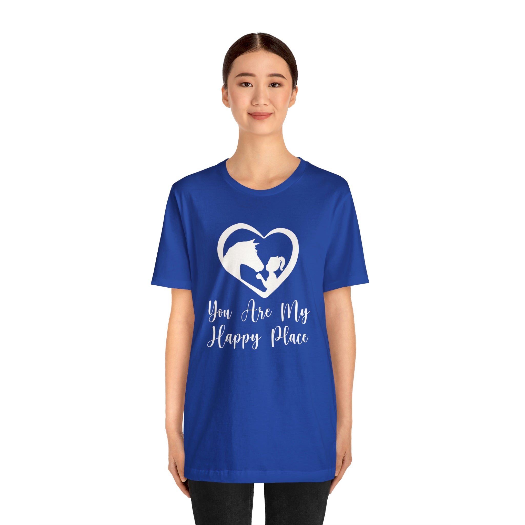 You Are My Happy Place - Unisex Jersey Short Sleeve Tee
