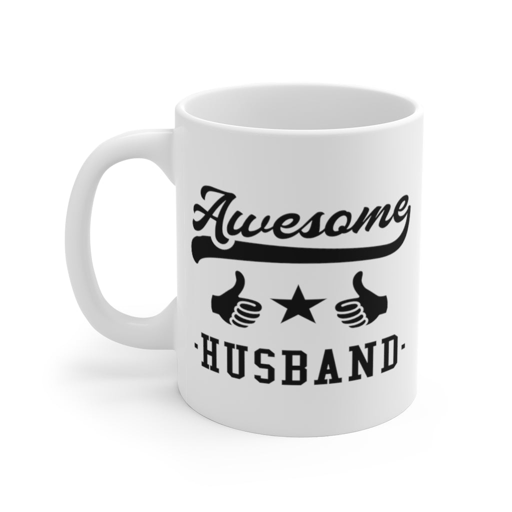 Awesome Husband - White Ceramic Mug 2 sizes Available