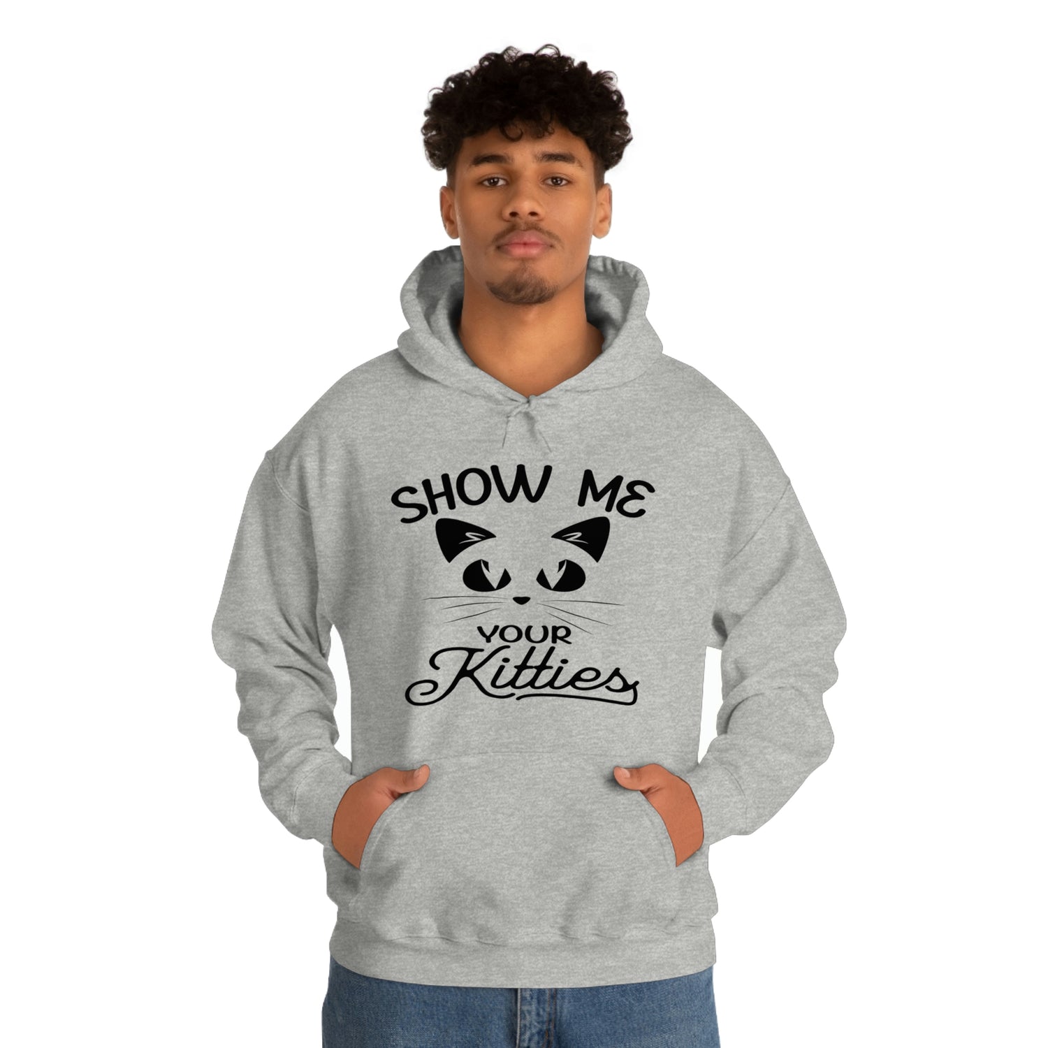 Show Me Your Kitties - Unisex Heavy Blend™ Hooded Sweatshirt