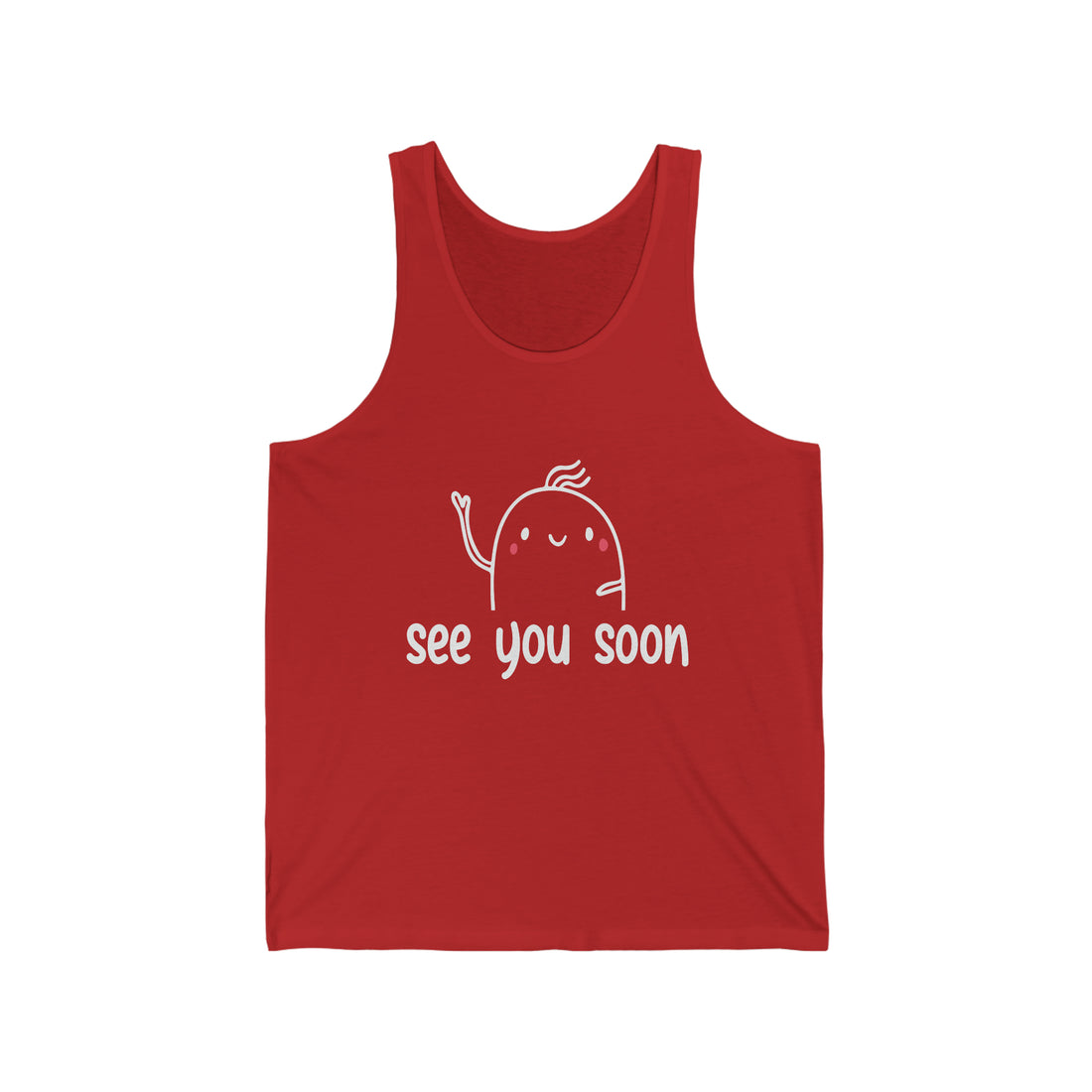 See You Soon - Unisex Jersey Tank Top