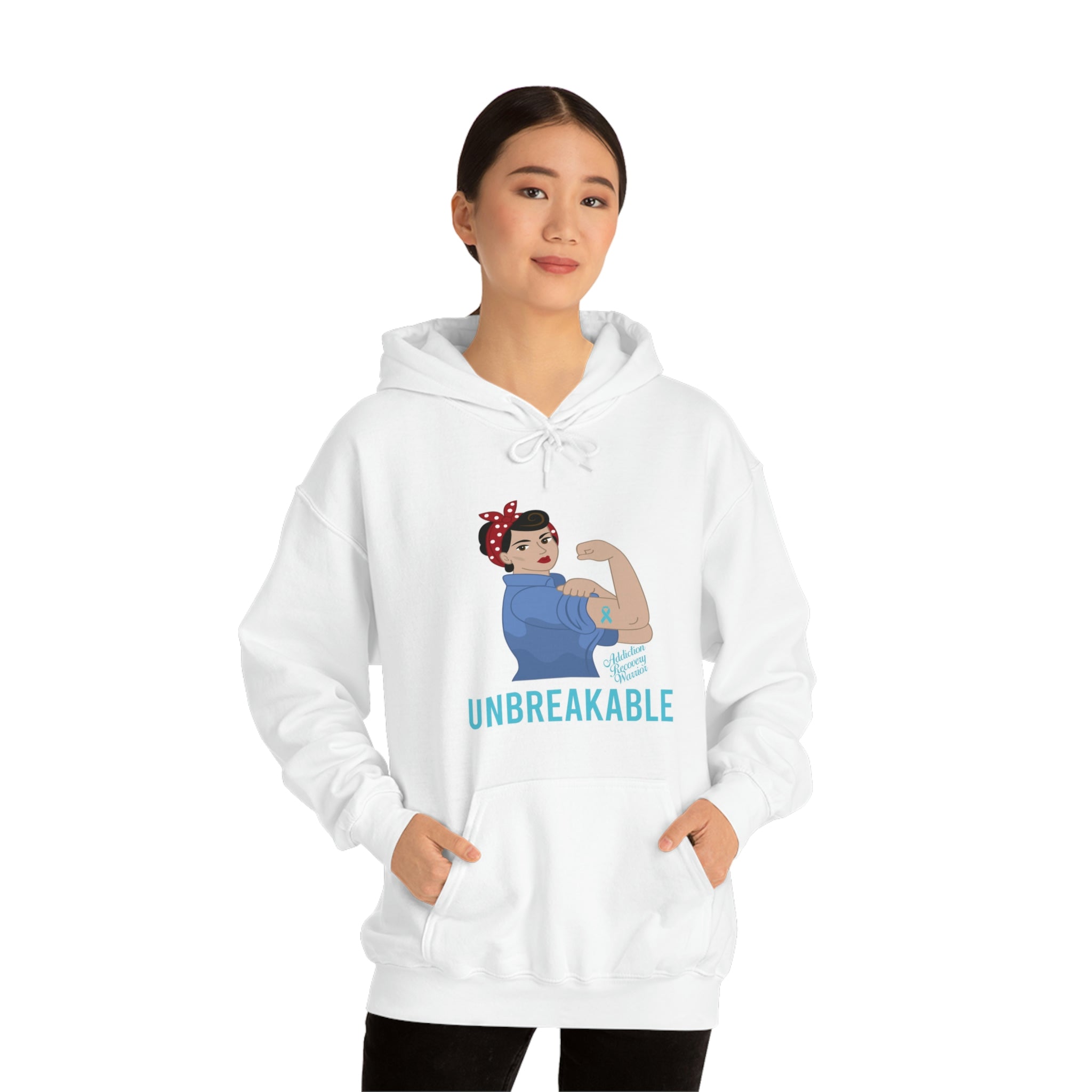 Unbreakable - Unisex Heavy Blend™ Hooded Sweatshirt