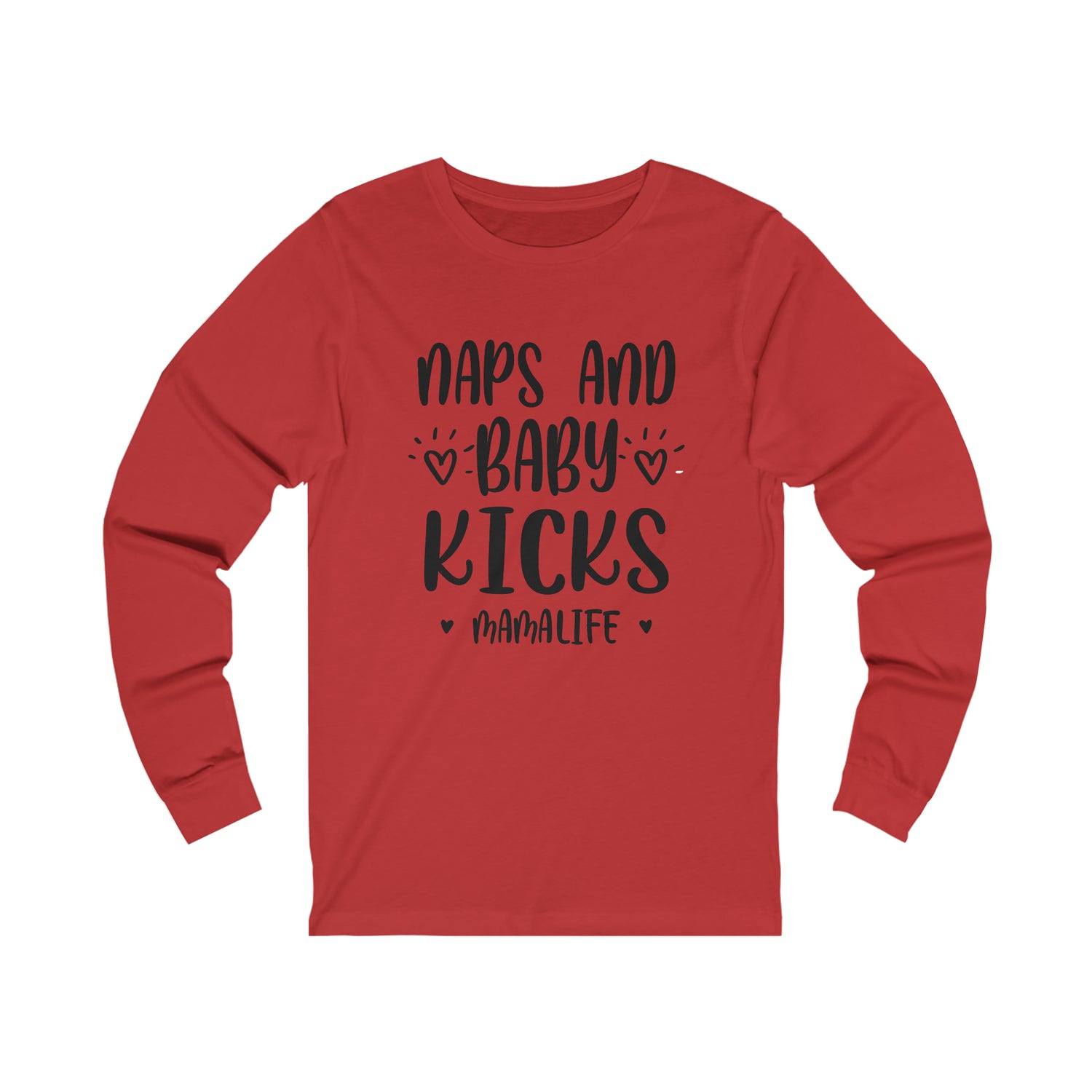 Naps & Baby Kicks - Unisex Jersey Long Sleeve Tee