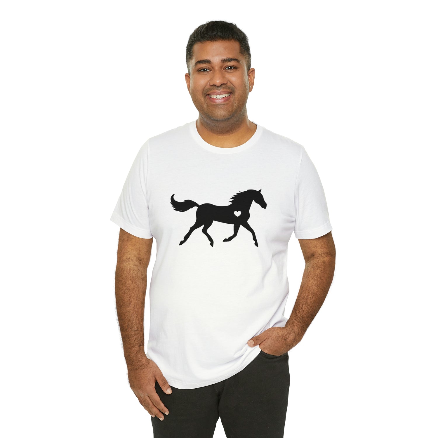 Horse Heart - Unisex Jersey Short Sleeve Tee