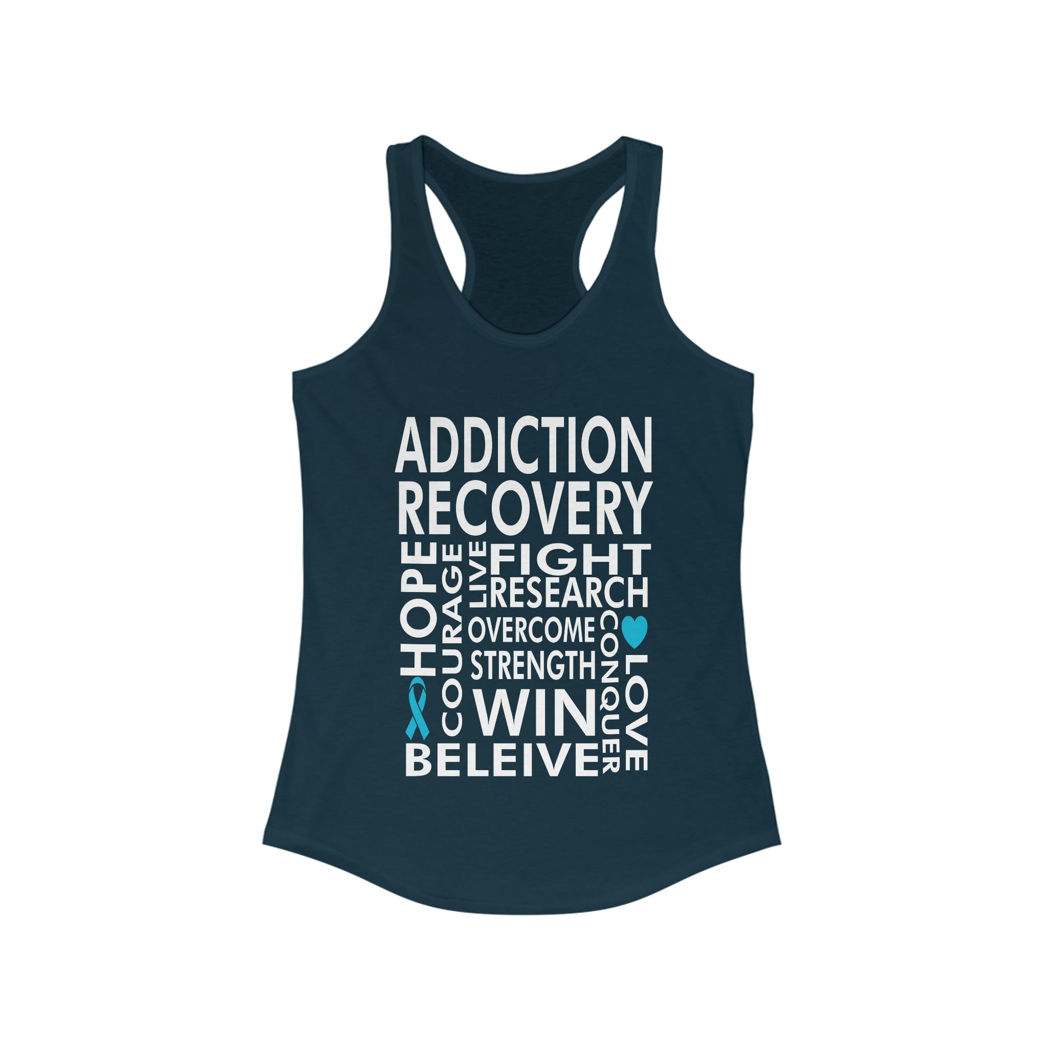 Addiction Recovery - Racerback Tank Top