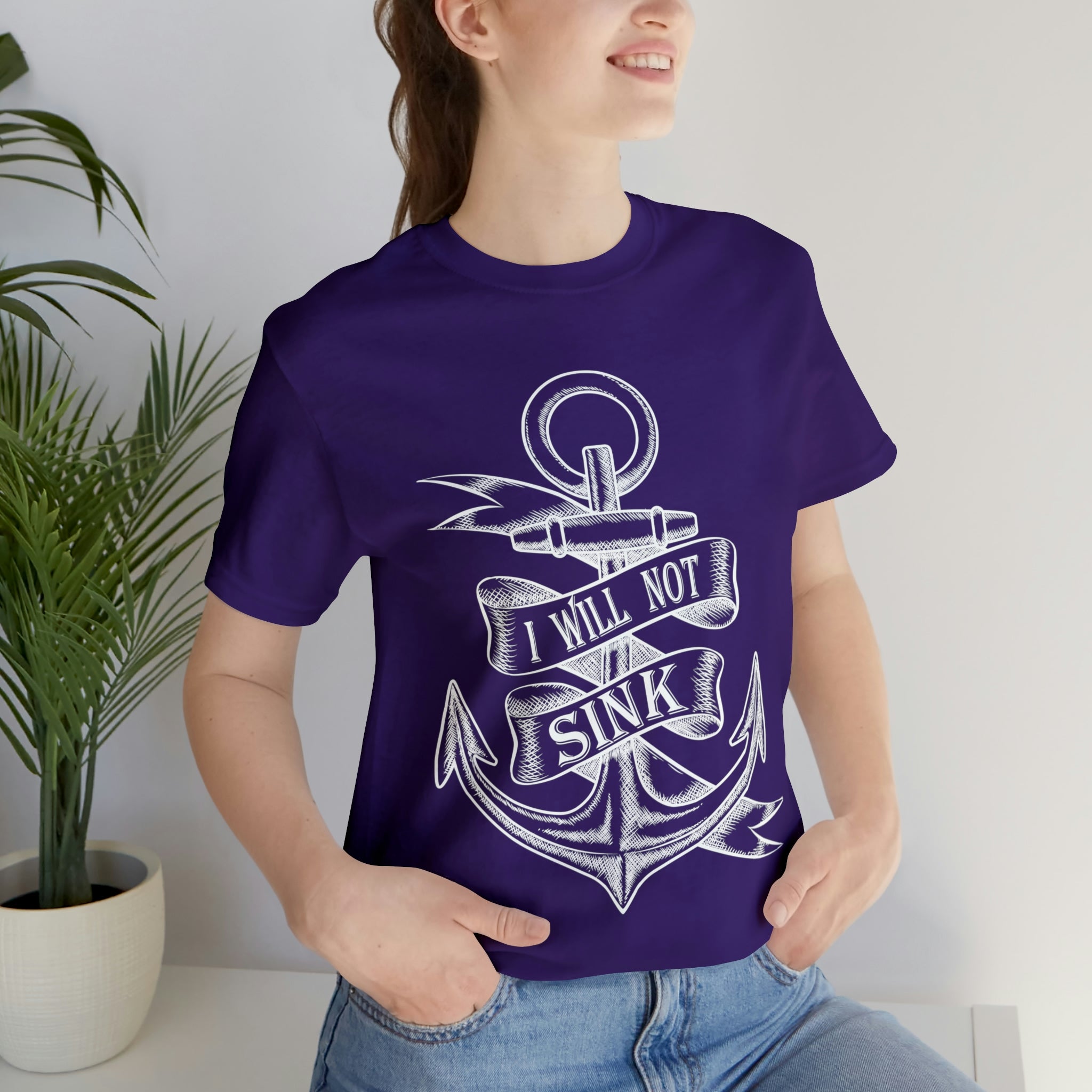 I Will Not Sink - Unisex Jersey Short Sleeve Tee