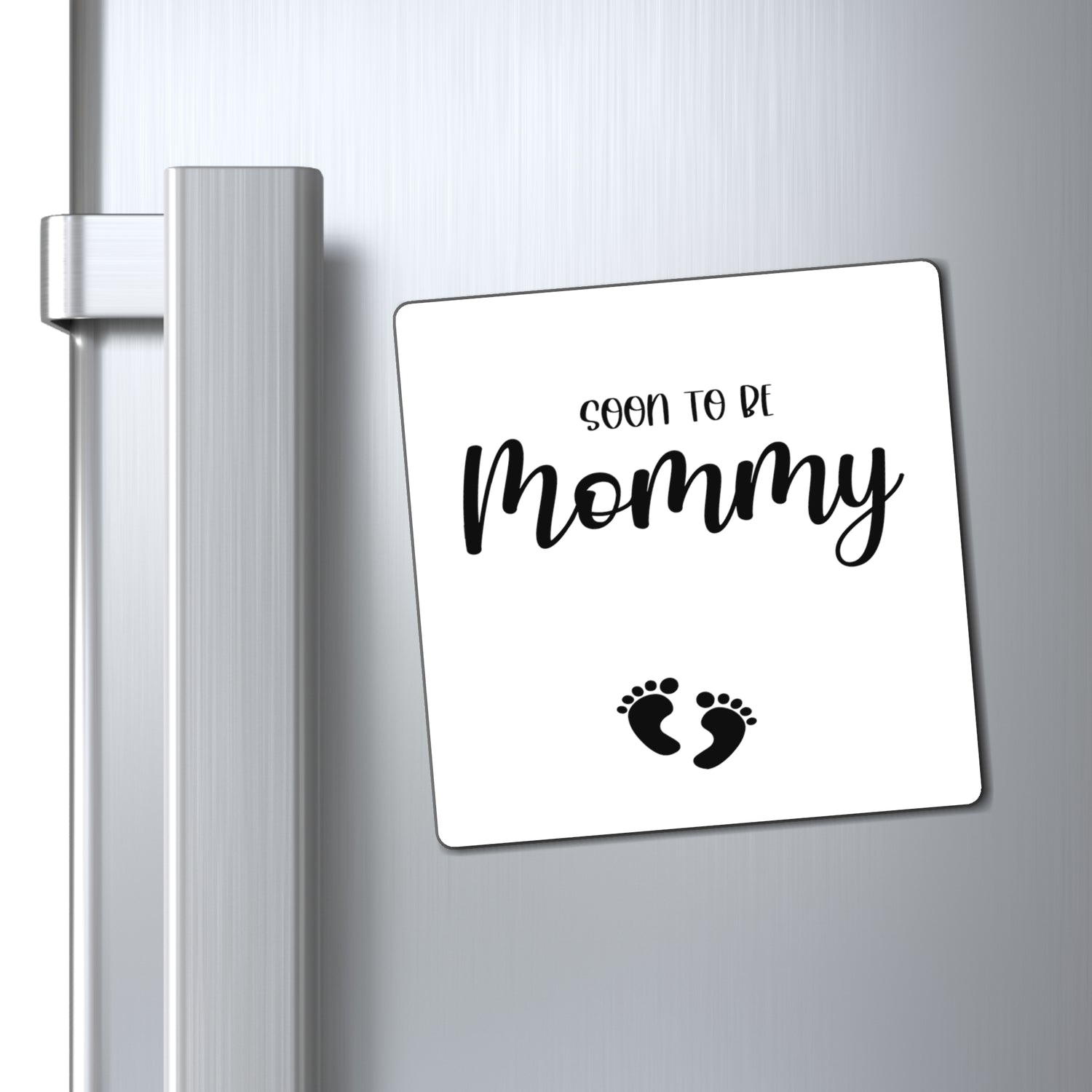 Soon To Be Mommy - White Magnet