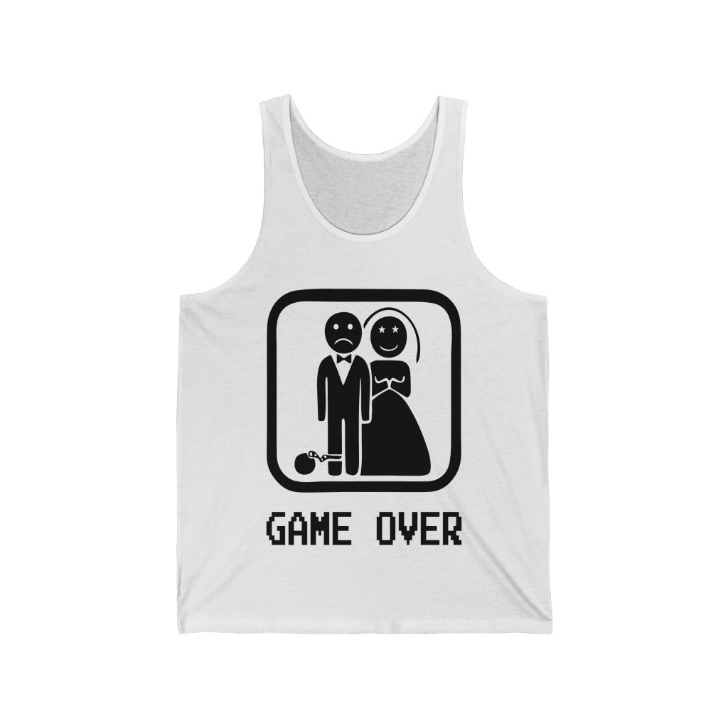 Game Over - Unisex Jersey Tank Top