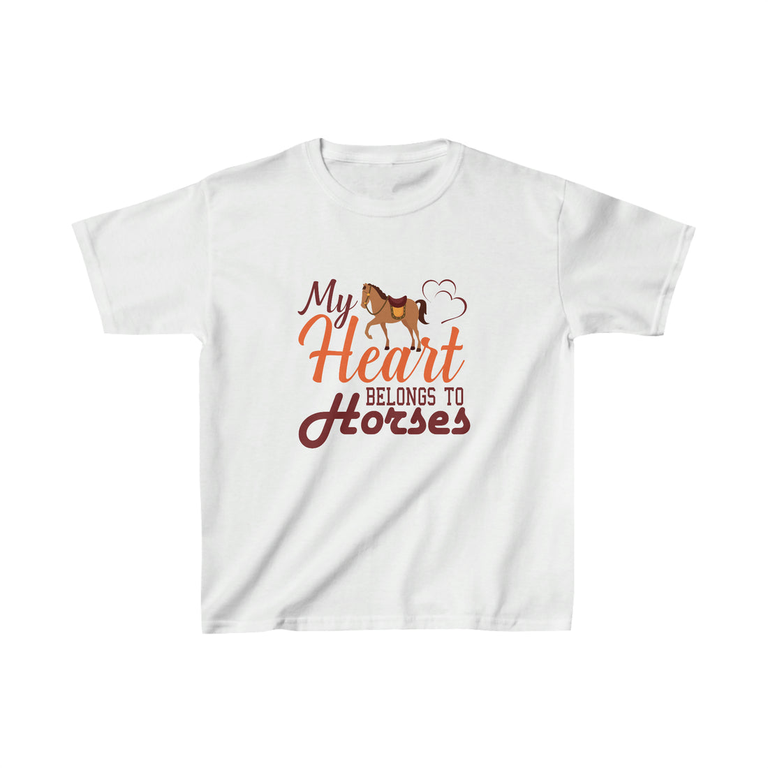 My Heart Belongs To Horses - Kid&
