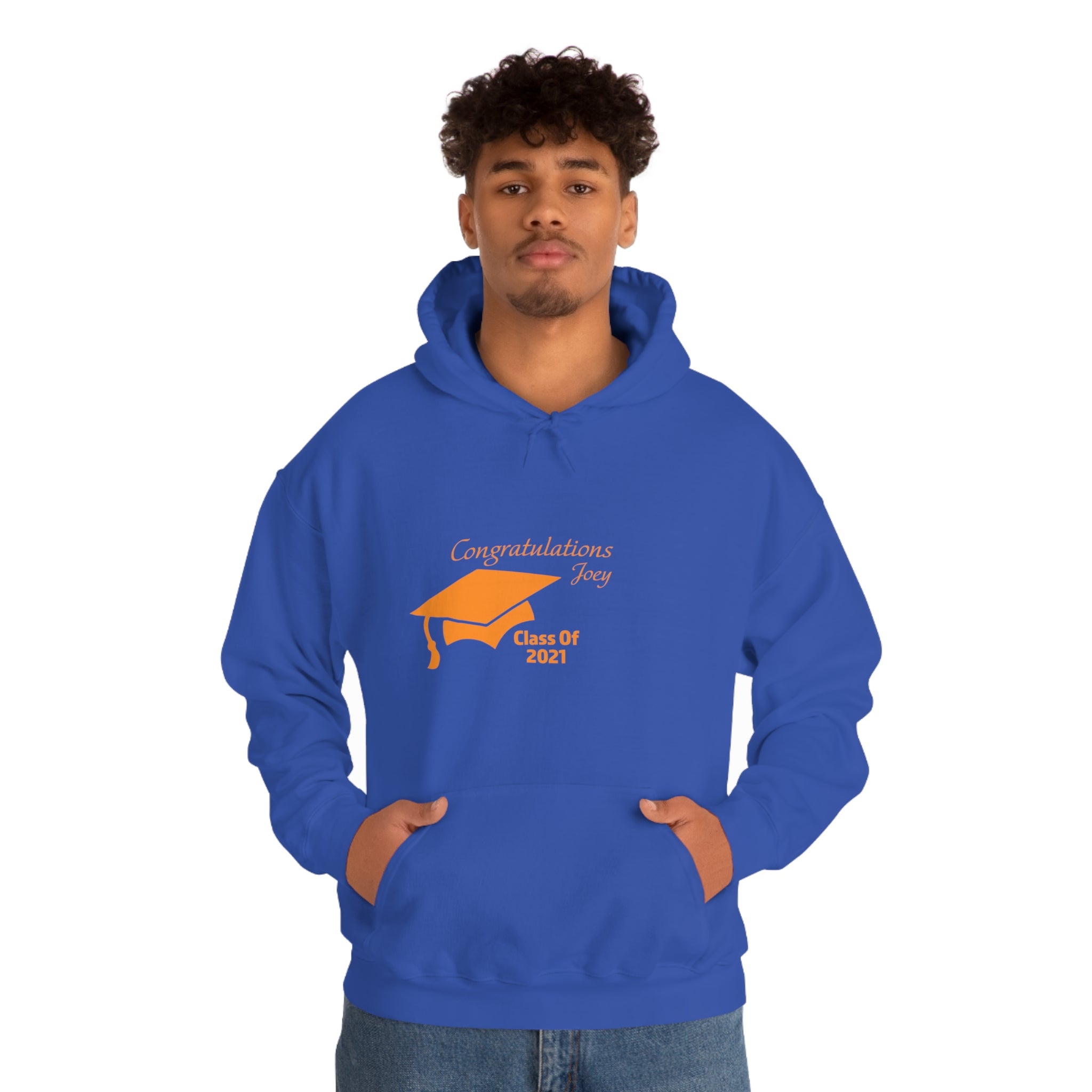 Congratulations With Year & Name Customizable - Unisex Heavy Blend™ Hooded Sweatshirt