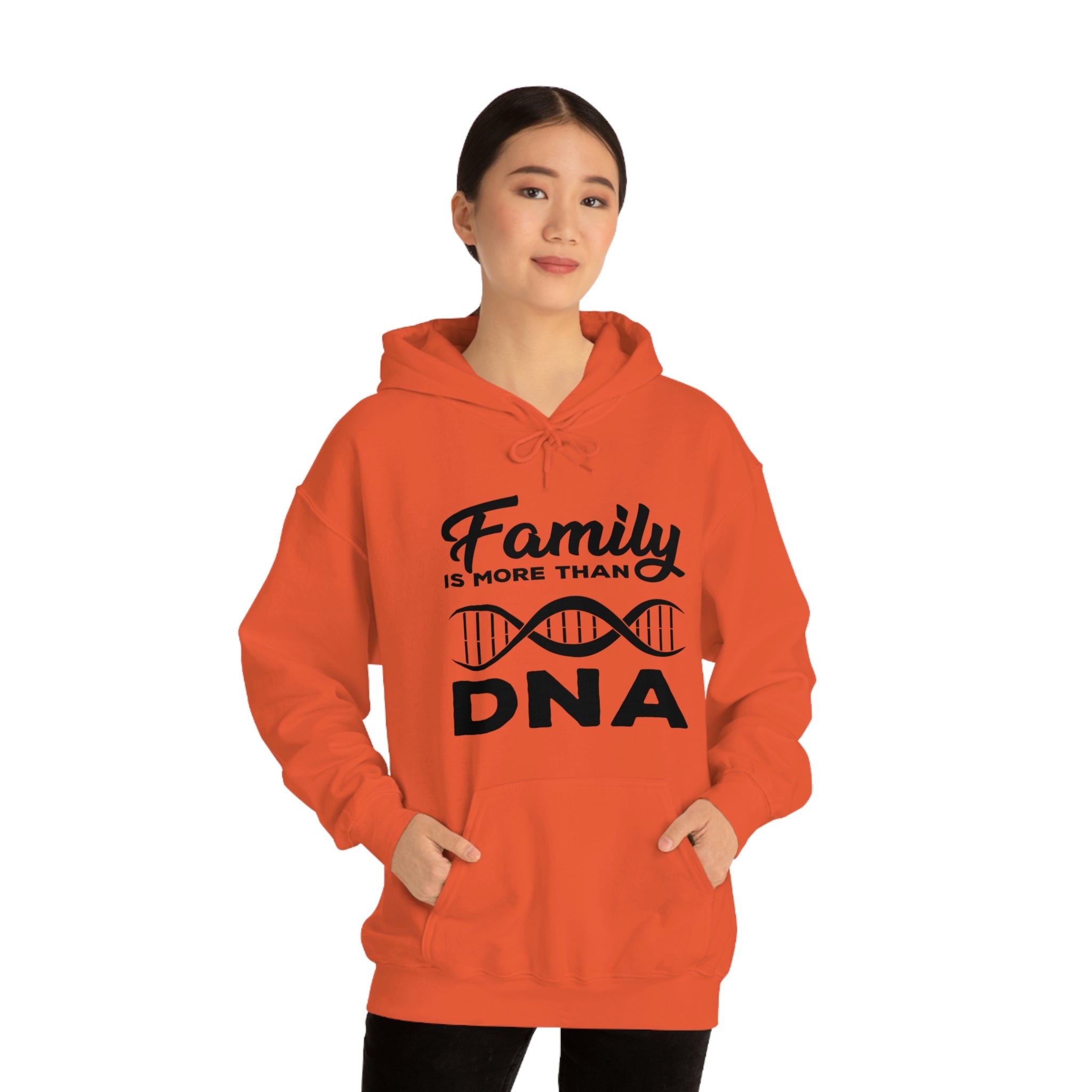 Family Is More Than DNA - Unisex Heavy Blend™ Hooded Sweatshirt