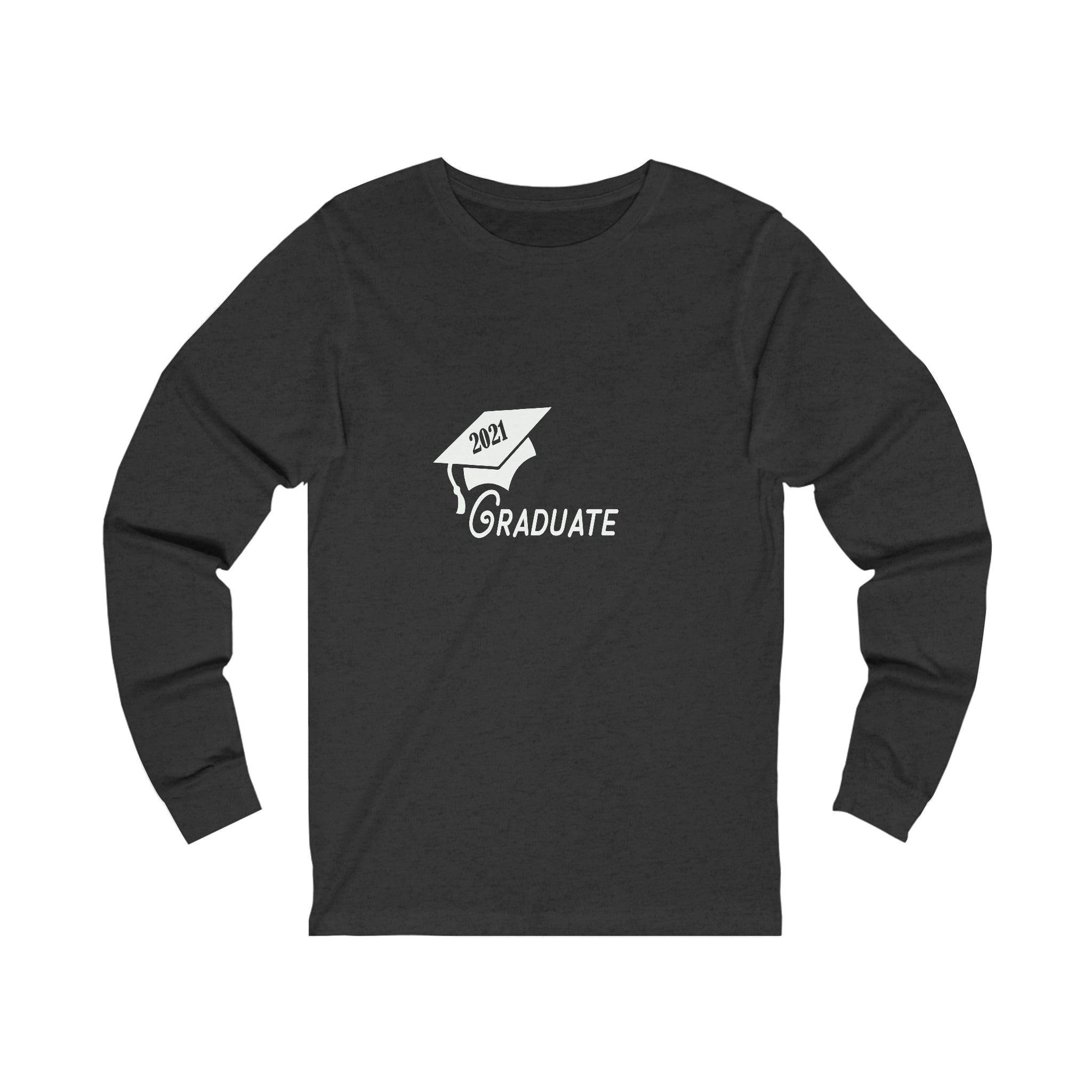 Graduate! Class Year Customizable - Unisex Jersey Long Sleeve Tee